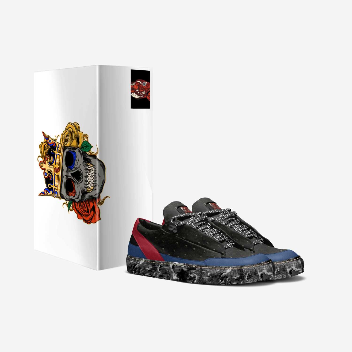 COL  custom made in Italy shoes by Larry Brown | Box view