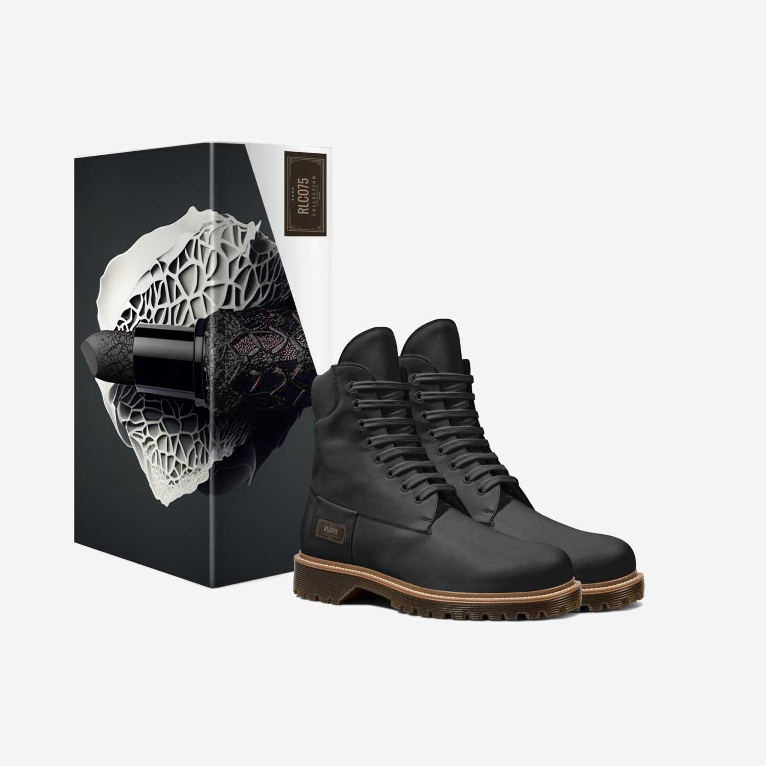 RLCO75  custom made in Italy shoes by Rashanda Lyons | Box view