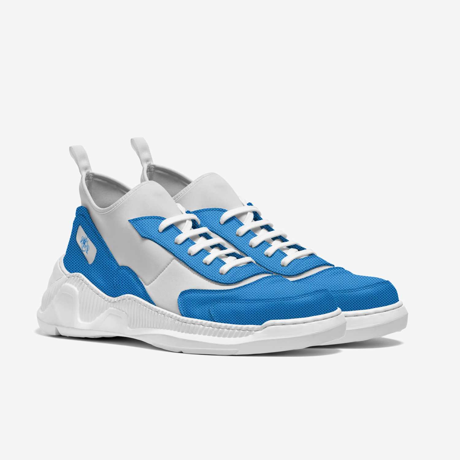LLU Striders Sky  custom made in Italy shoes by Teniele Graham | Double view