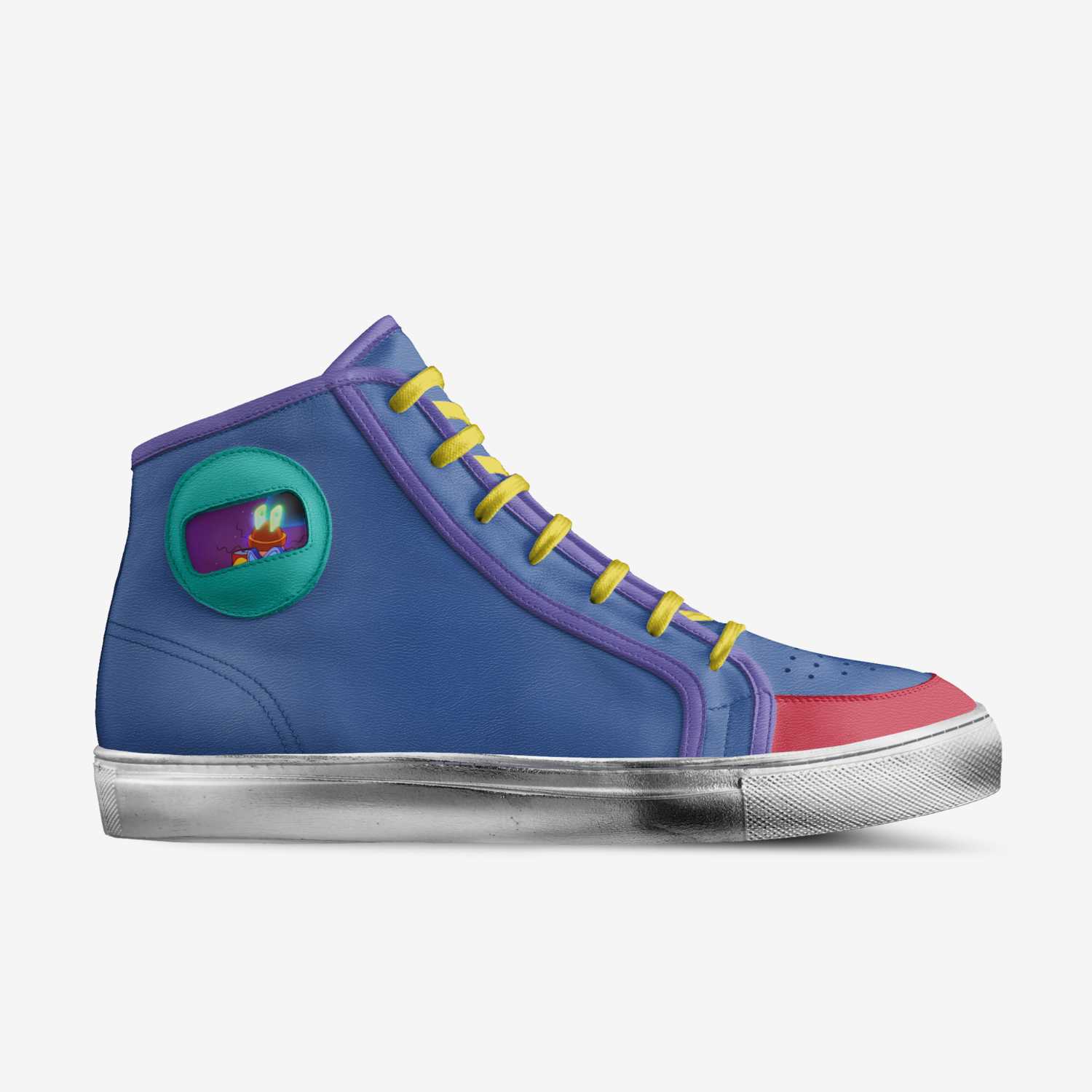 MegaVoltz custom made in Italy shoes by Blackluxmatters | Side view