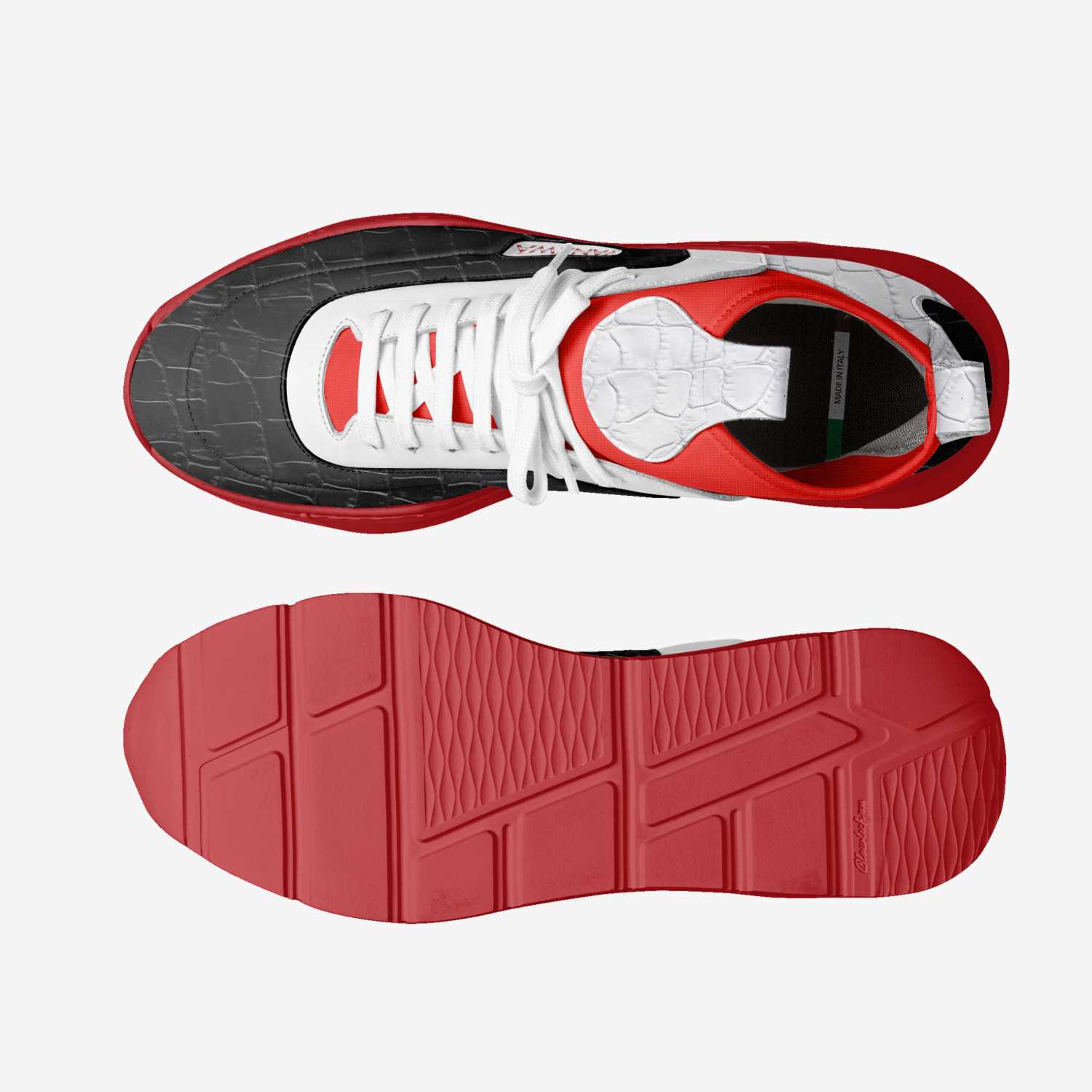 Vanzwá custom made in Italy shoes by Michael vanzandt | Top view