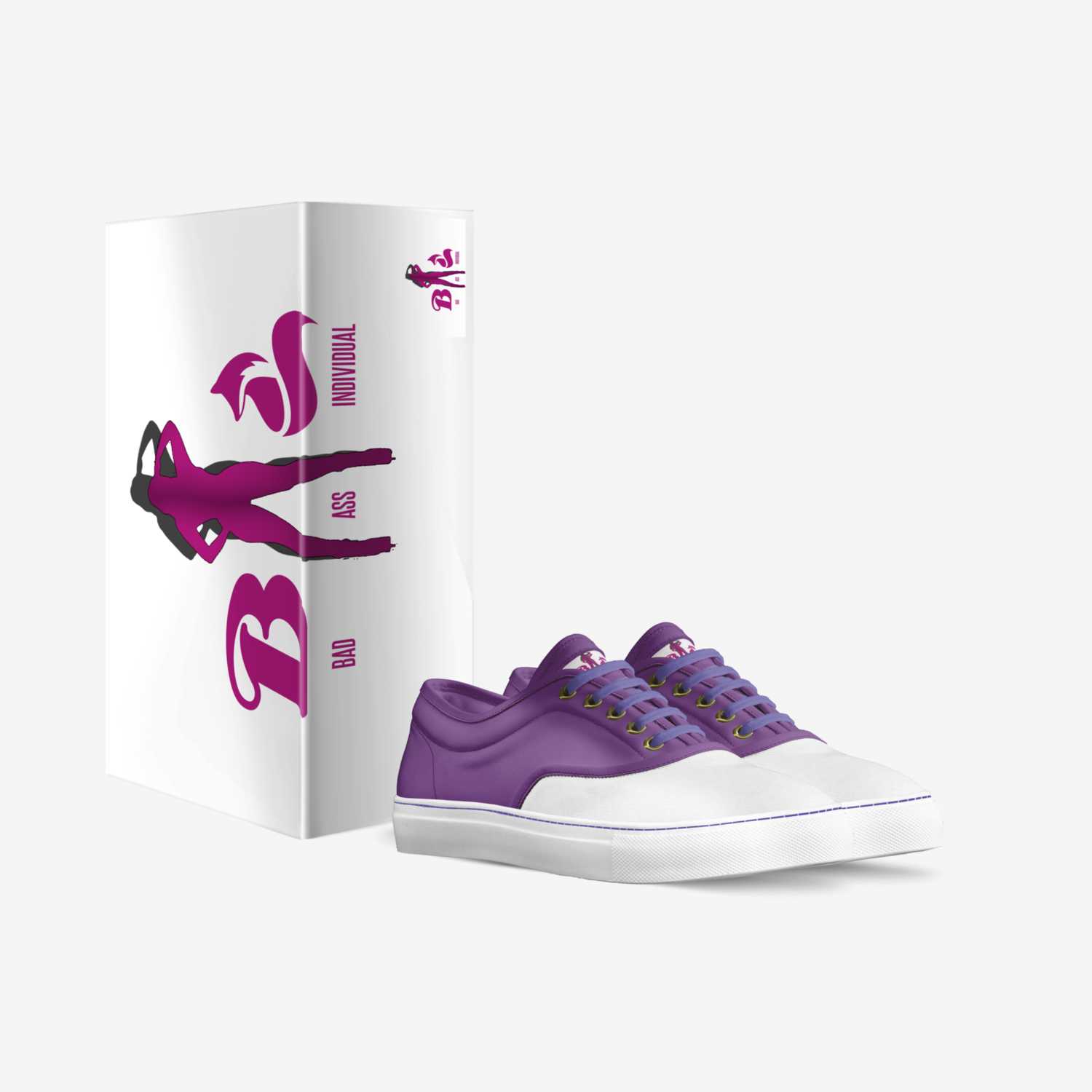 Bad Ass Individual custom made in Italy shoes by Tandra Ellis | Box view
