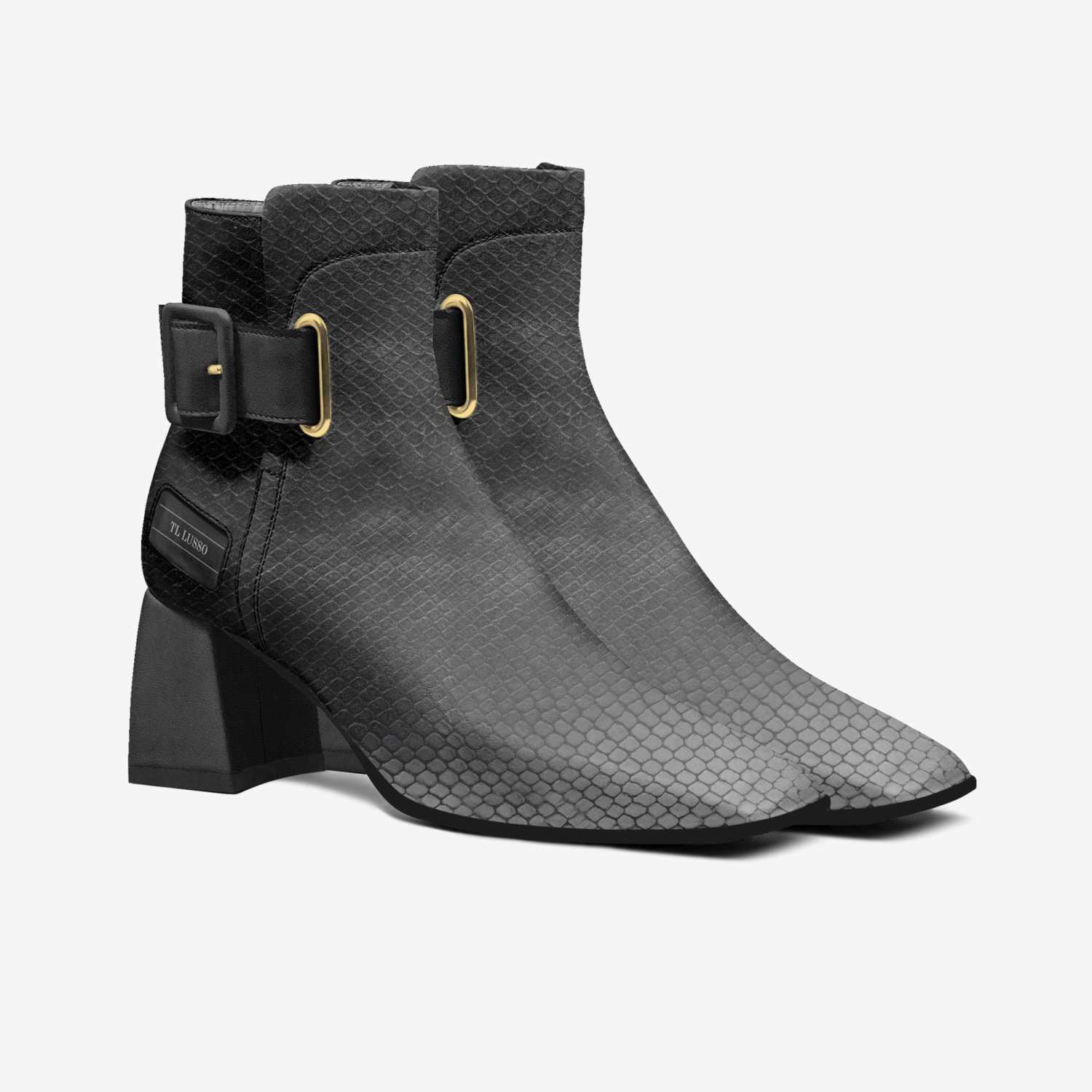 POWER by LUSSO custom made in Italy shoes by Kendrick Simmons | Double view