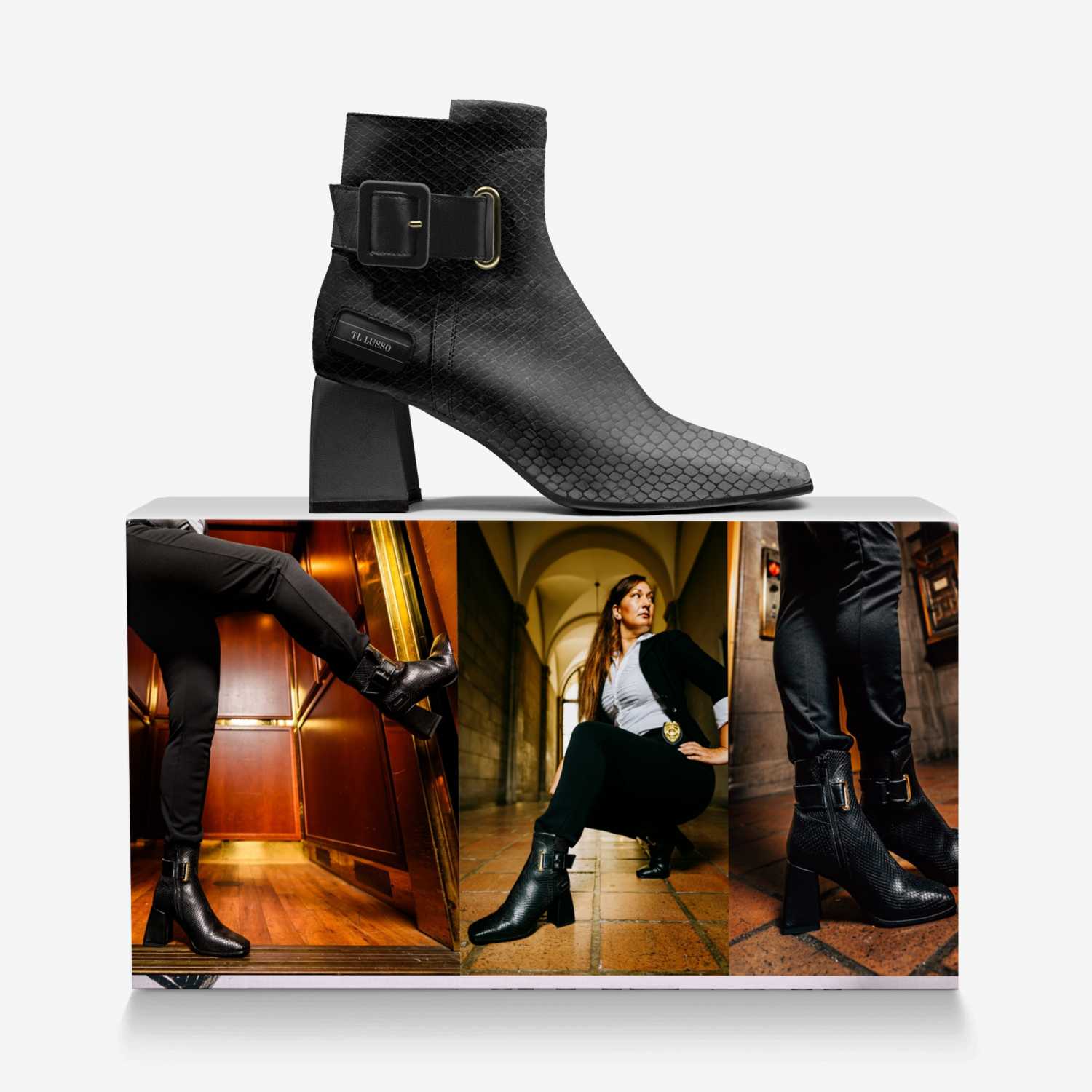 POWER by LUSSO custom made in Italy shoes by Kendrick Simmons | Over box view