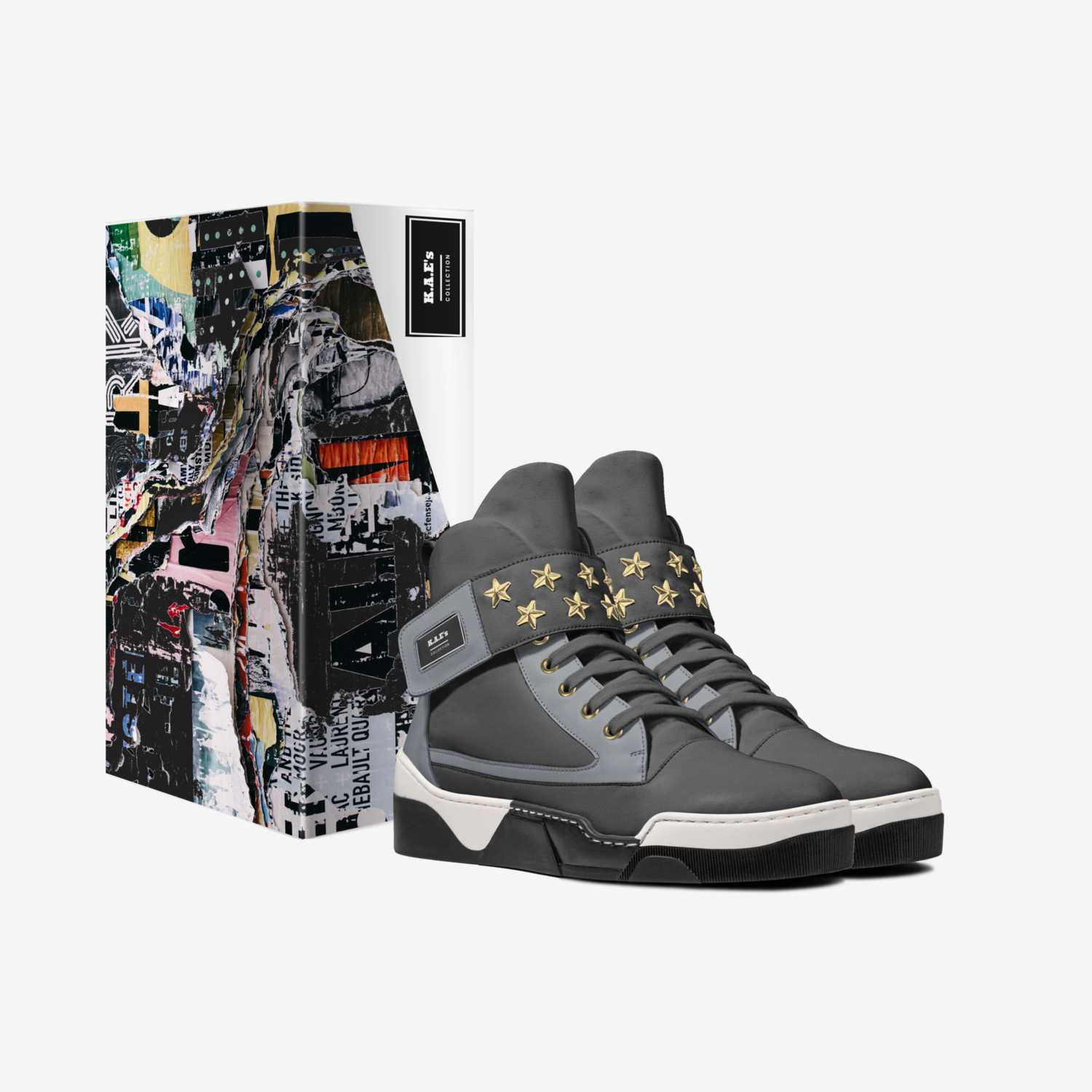 K.A.E's custom made in Italy shoes by Kirsten Edwards | Box view