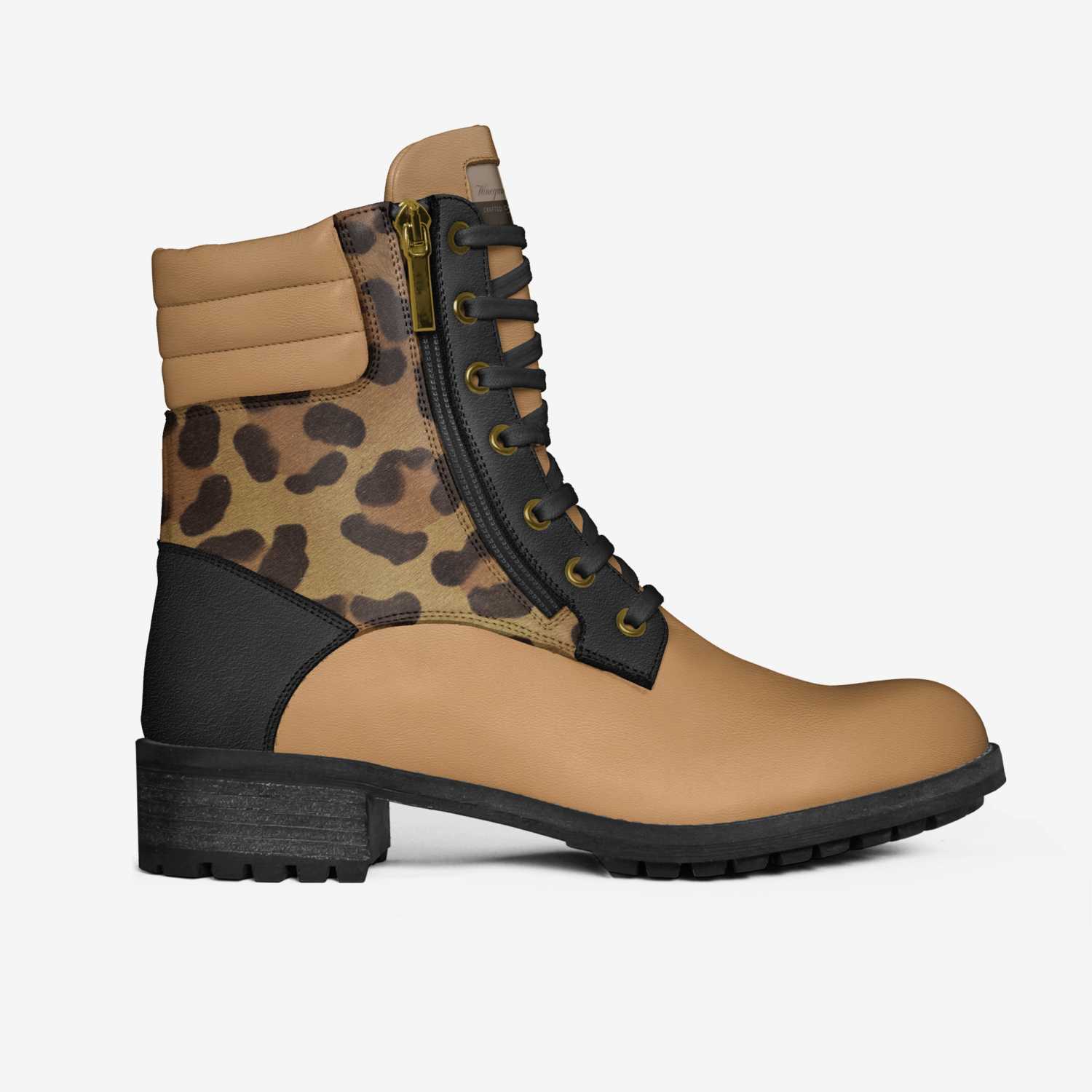 Abstrak Beauty 2 custom made in Italy shoes by Ryan Winegan | Side view