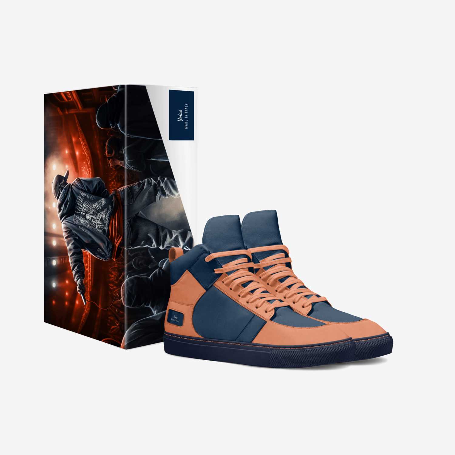 Volas custom made in Italy shoes by Ler | Box view
