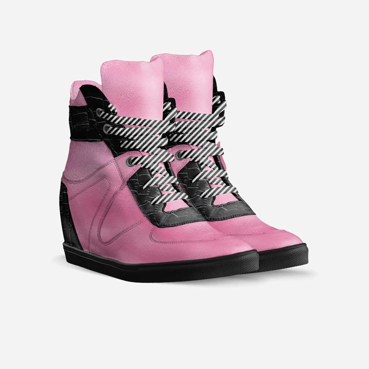 HOPE Wedge custom made in Italy shoes by SHE Warrior | Double view