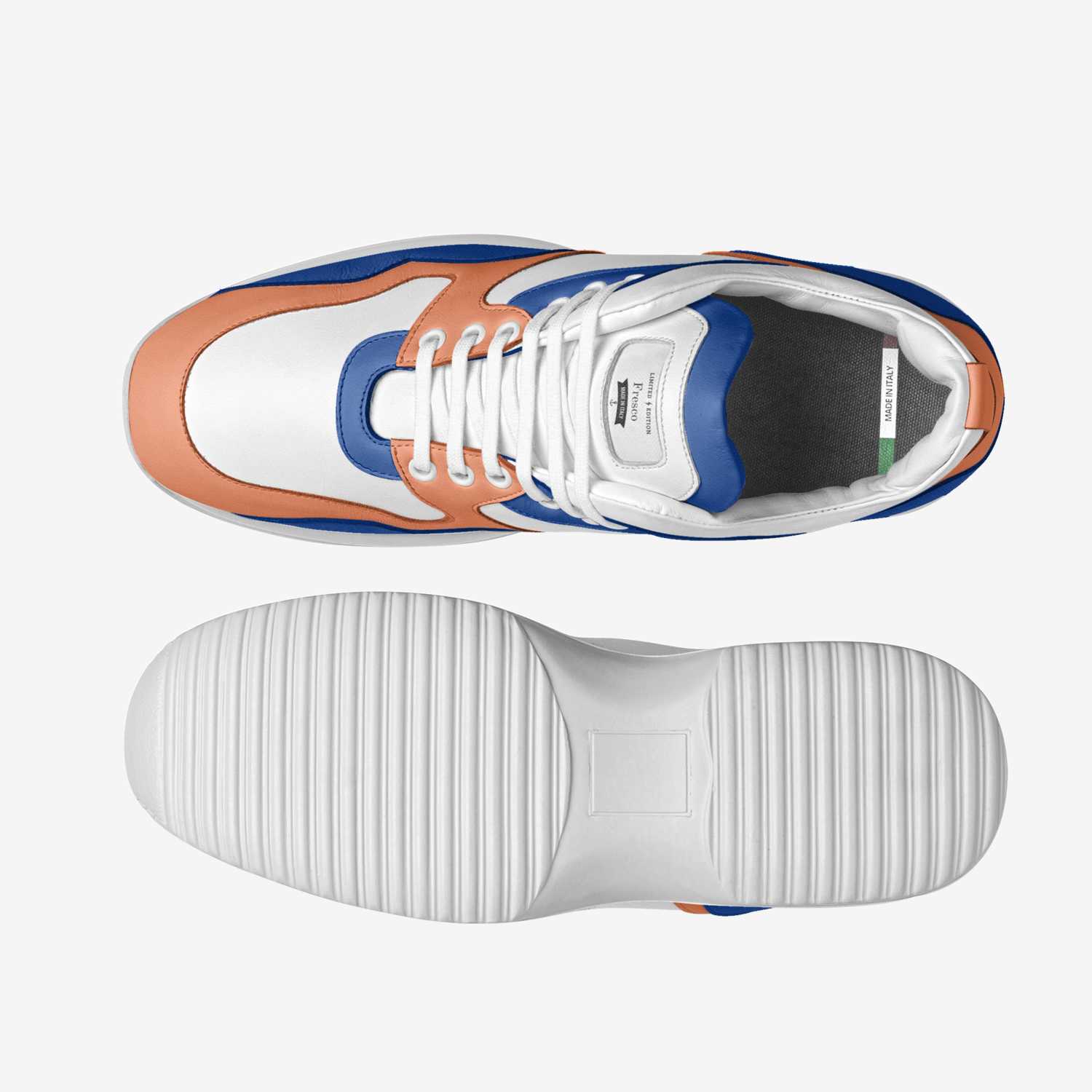 Fresco custom made in Italy shoes by Lamar Jones | Top view