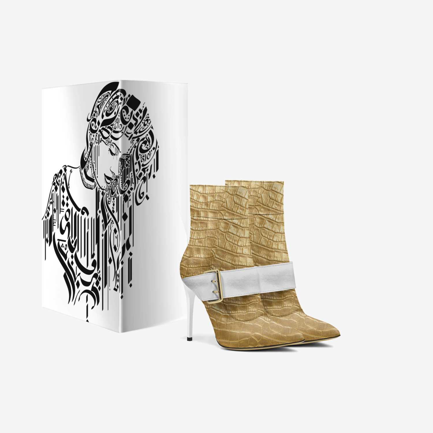 المرأة custom made in Italy shoes by Selena A Razo Bell | Box view