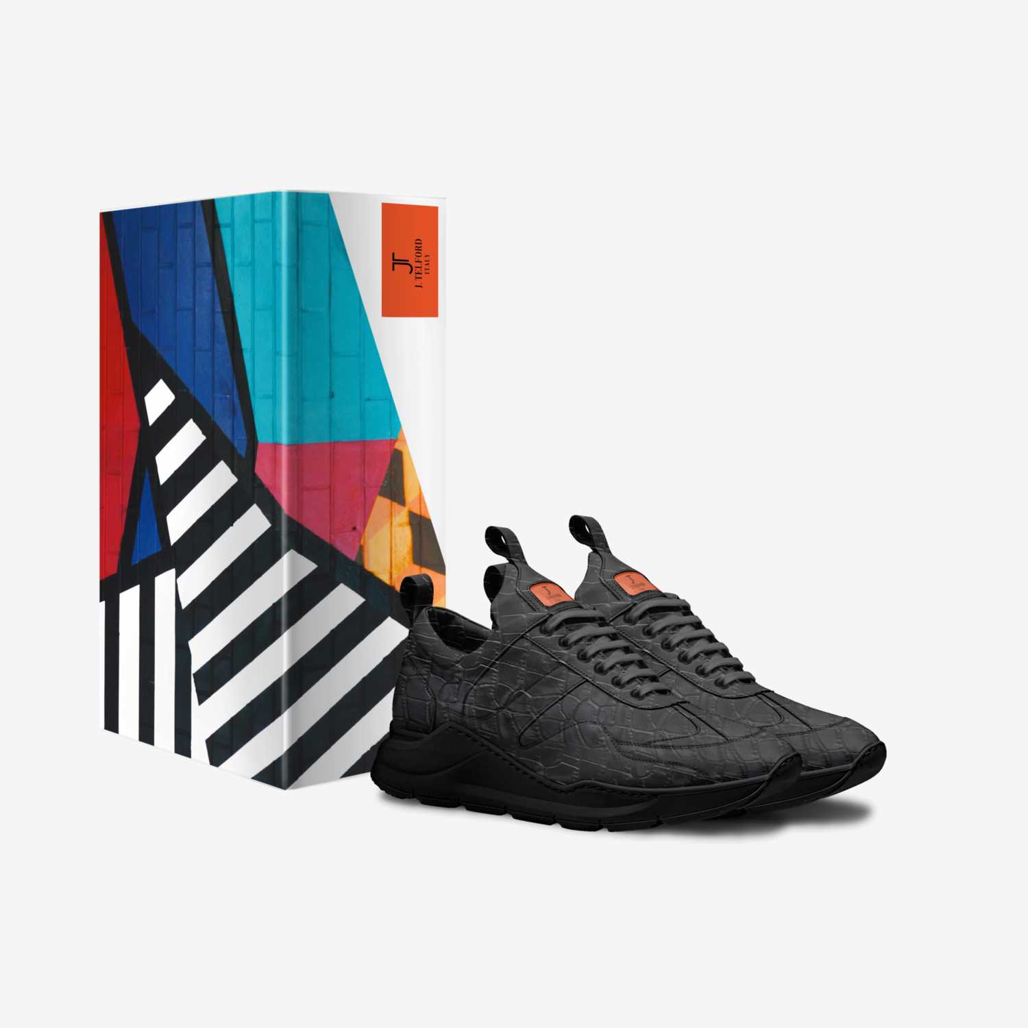 JT1 RUNNER custom made in Italy shoes by Johnny Lester-massey | Box view