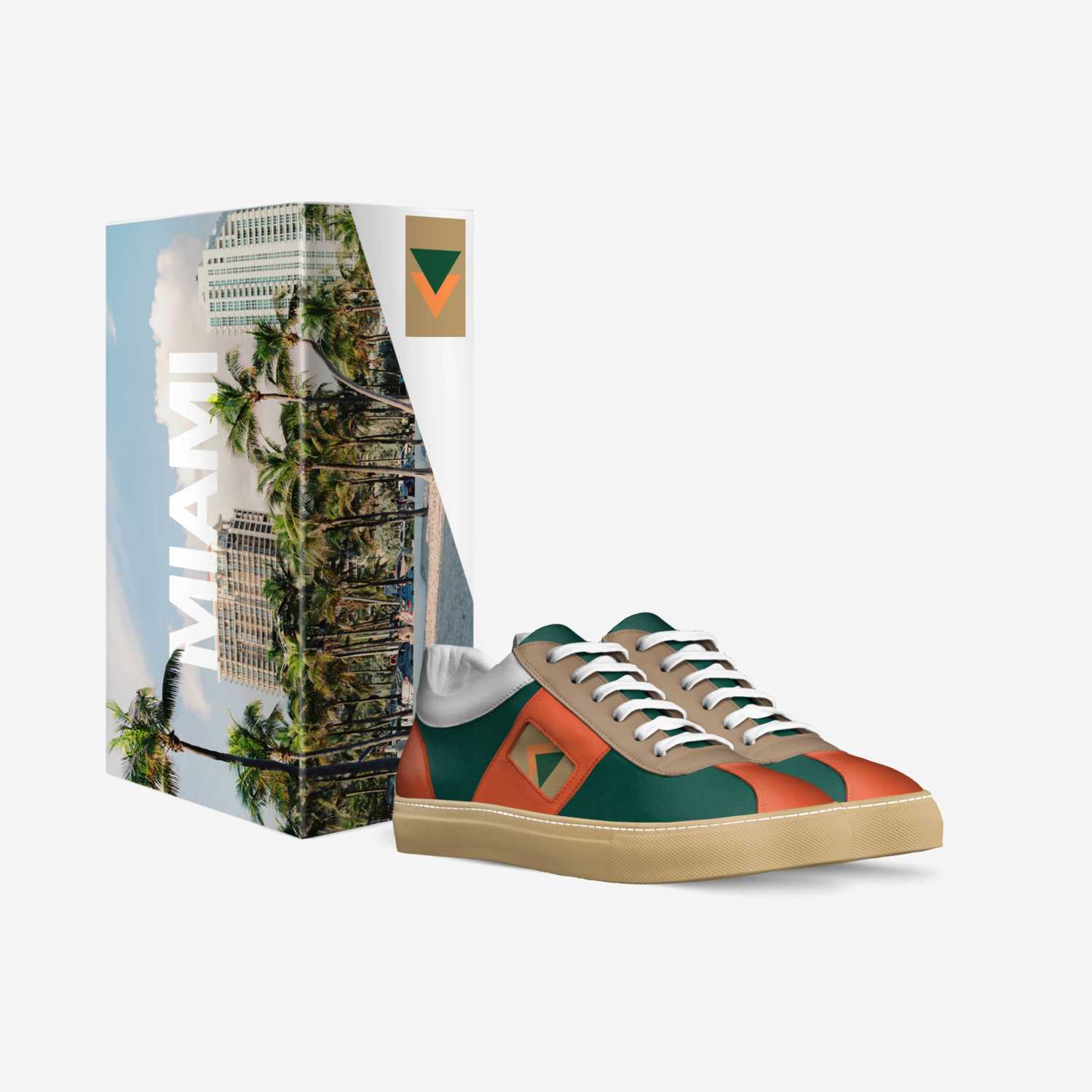Earth Walker Low custom made in Italy shoes by Lorenzo Bell | Box view
