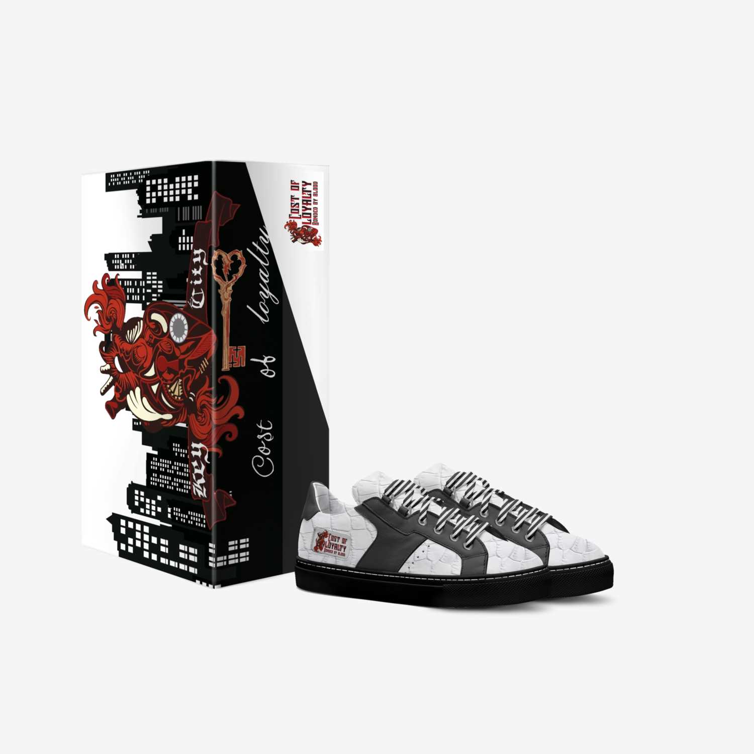 COL APJ's 1  custom made in Italy shoes by Larry Brown | Box view