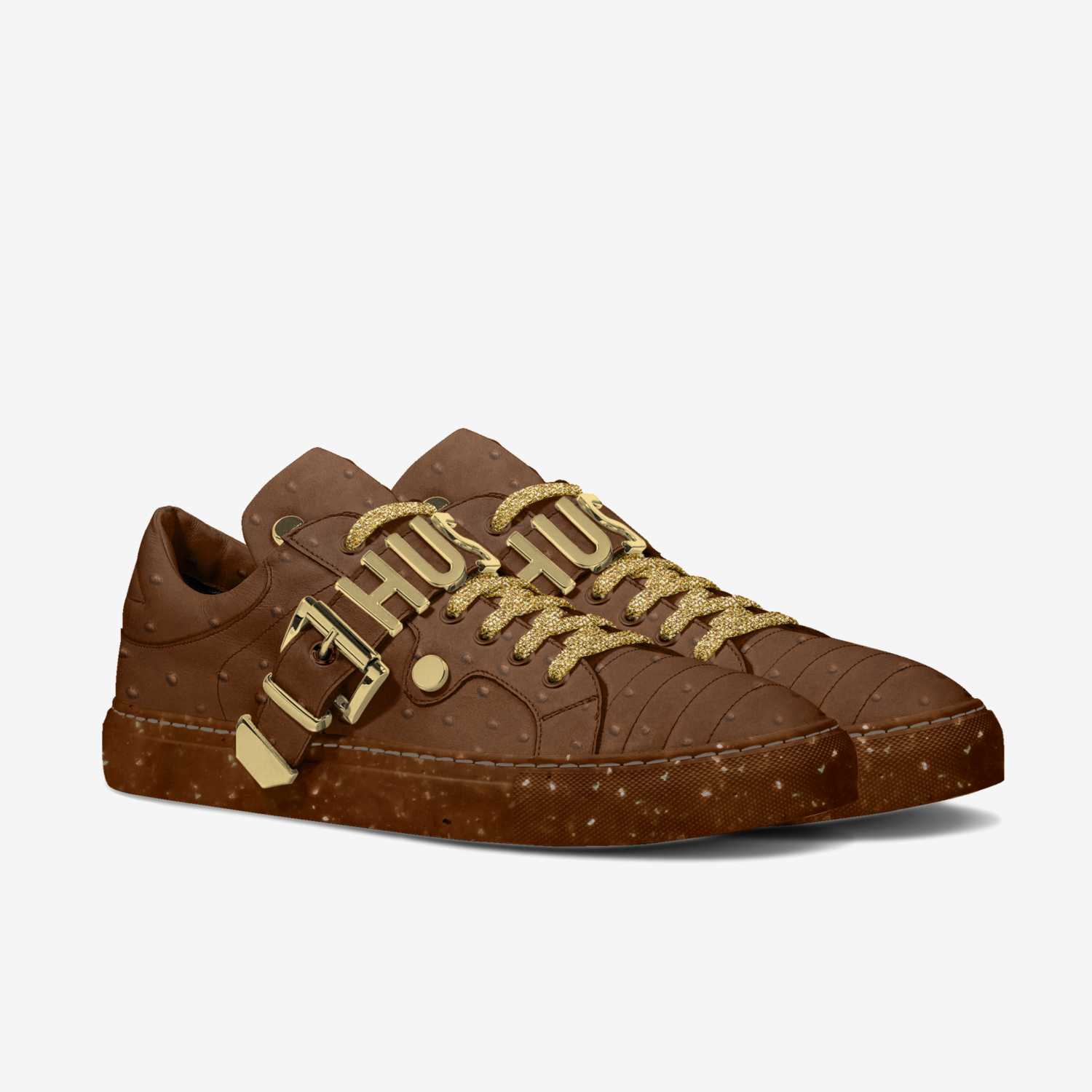 Kulu KoKoleKa custom made in Italy shoes by Selena A Razo Bell | Double view