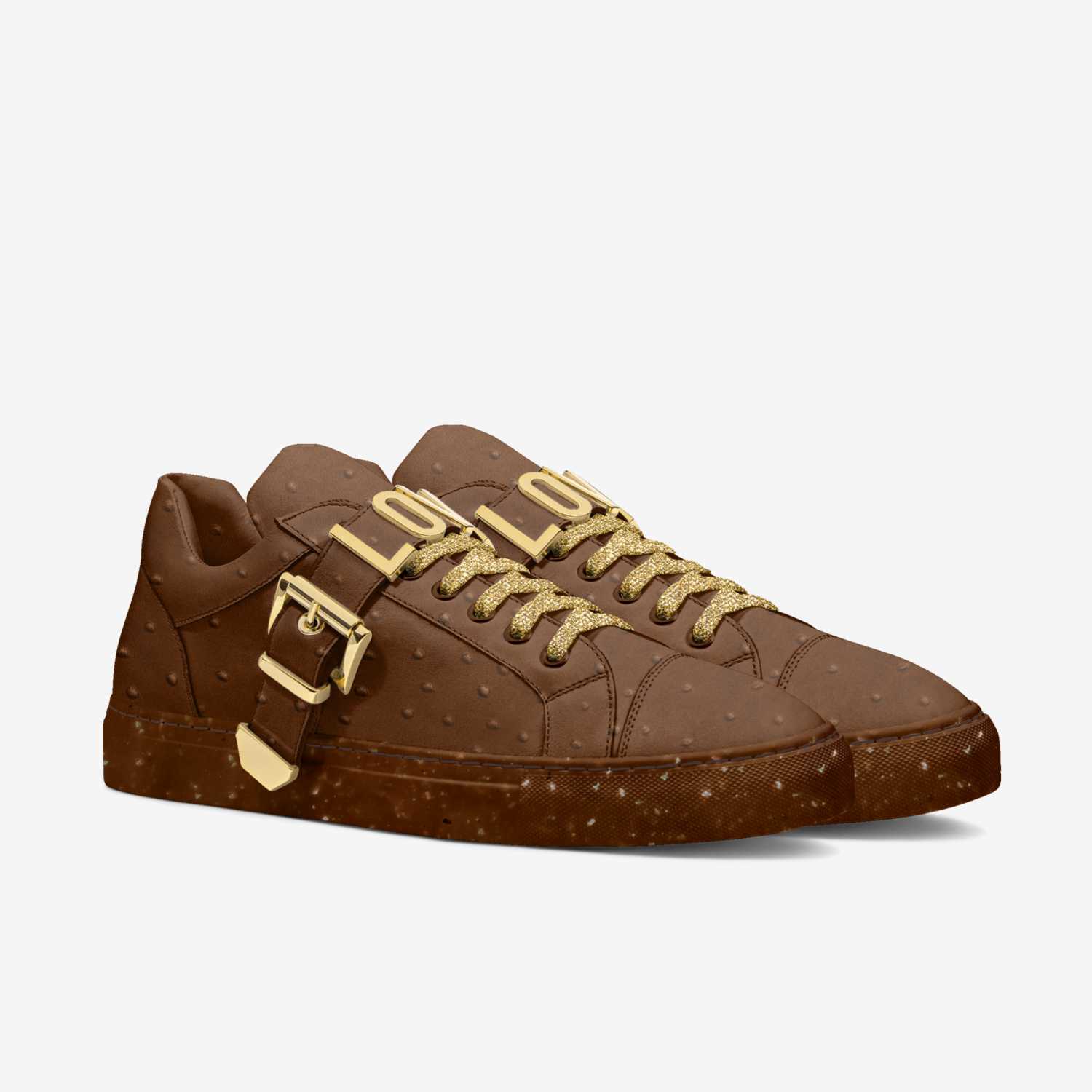 Kulu KoKoleKa custom made in Italy shoes by Selena A Razo Bell | Double view