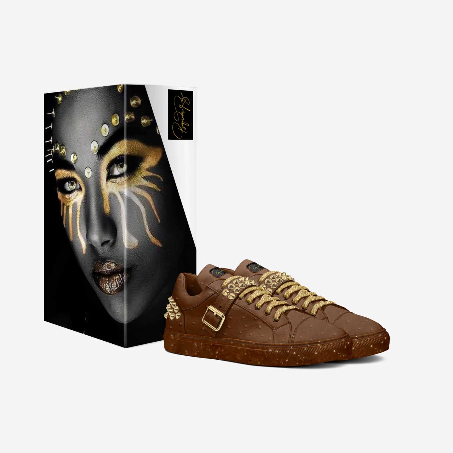 Kulu KoKoleKa custom made in Italy shoes by Selena A Razo Bell | Box view