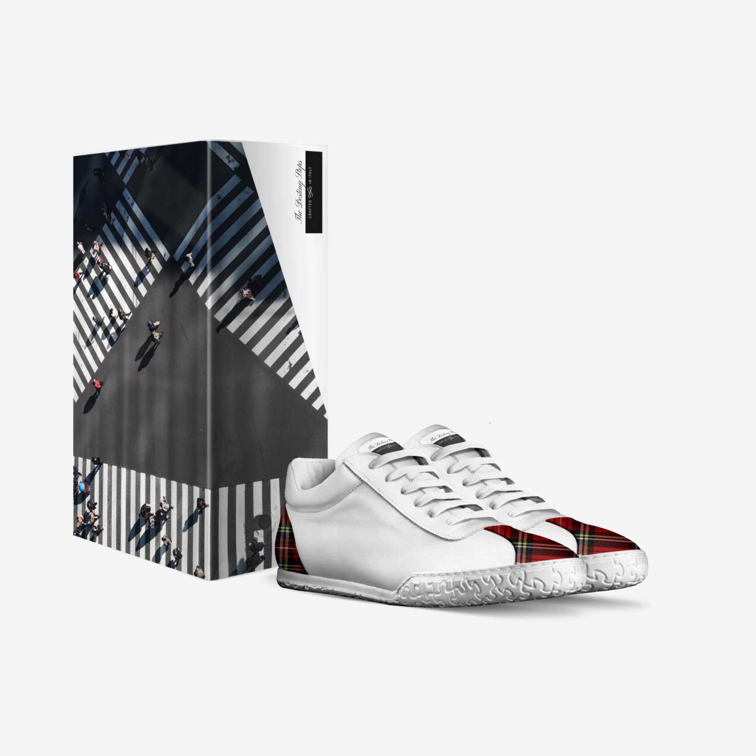 The Destiny Steps custom made in Italy shoes by Martel Mitchell | Box view