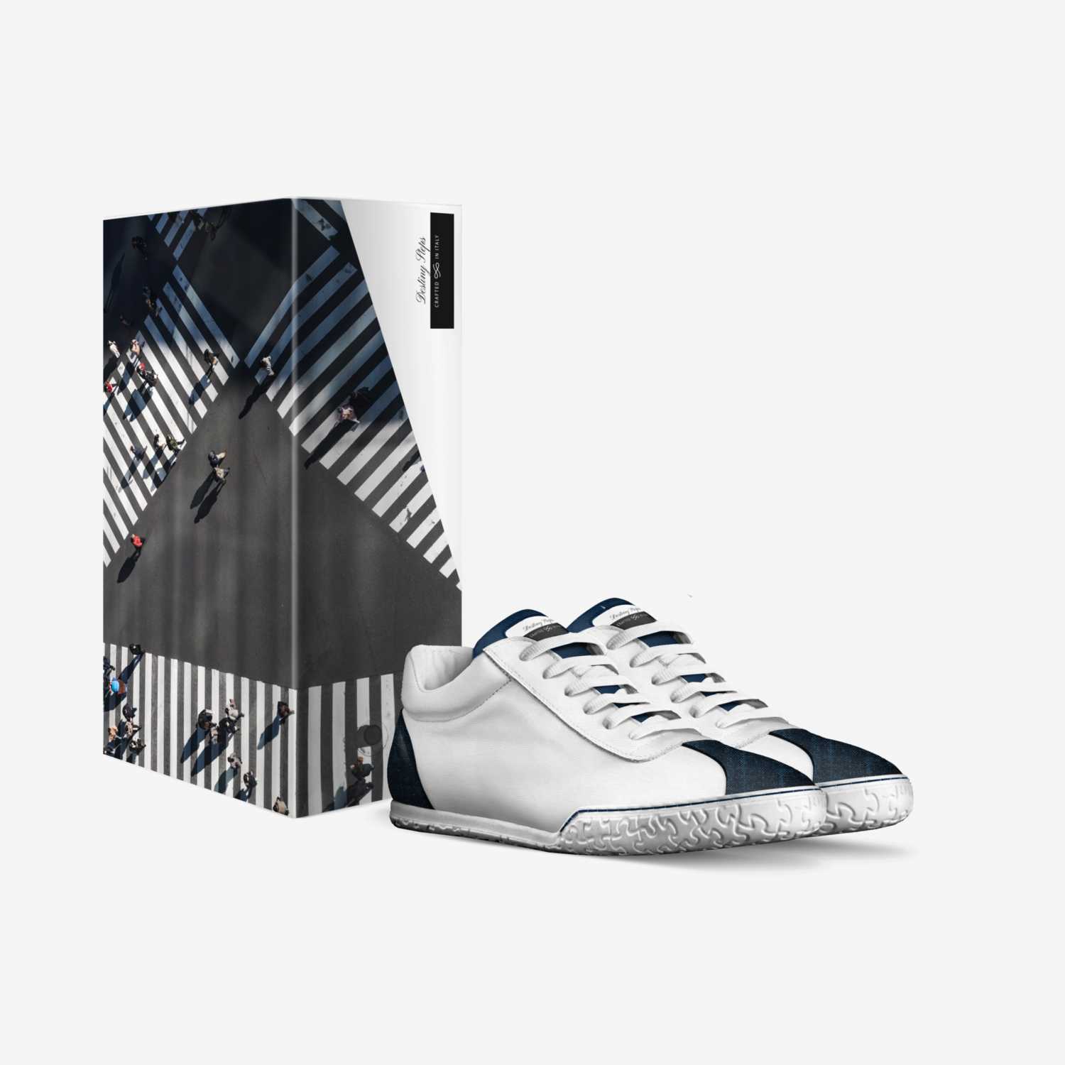 Destiny Steps custom made in Italy shoes by Martel Mitchell | Box view
