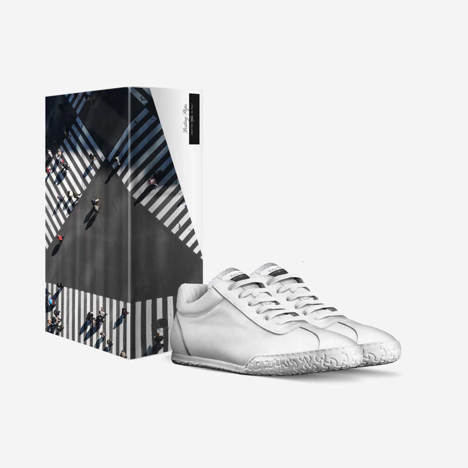 Destiny Steps custom made in Italy shoes by Martel Mitchell | Box view