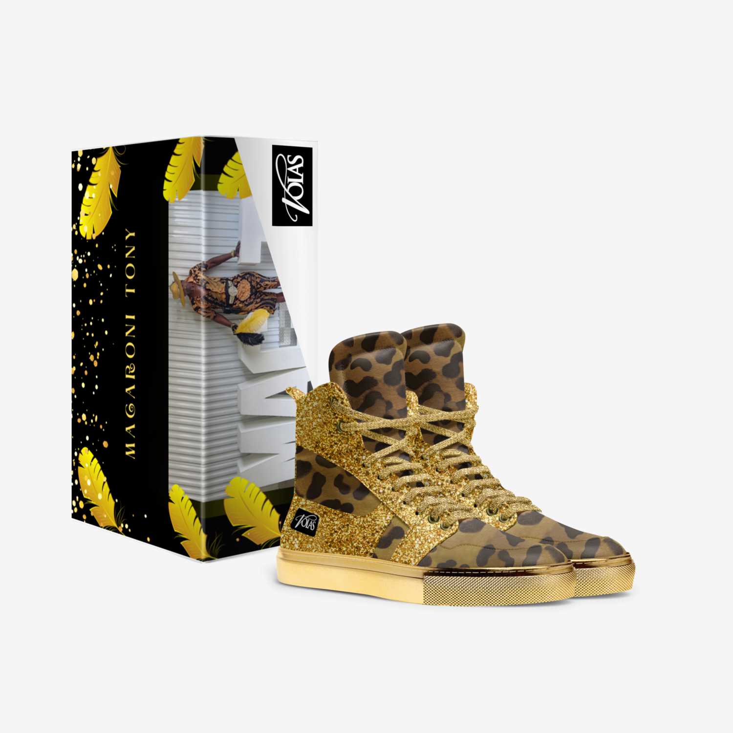 volas custom made in Italy shoes by Ler | Box view