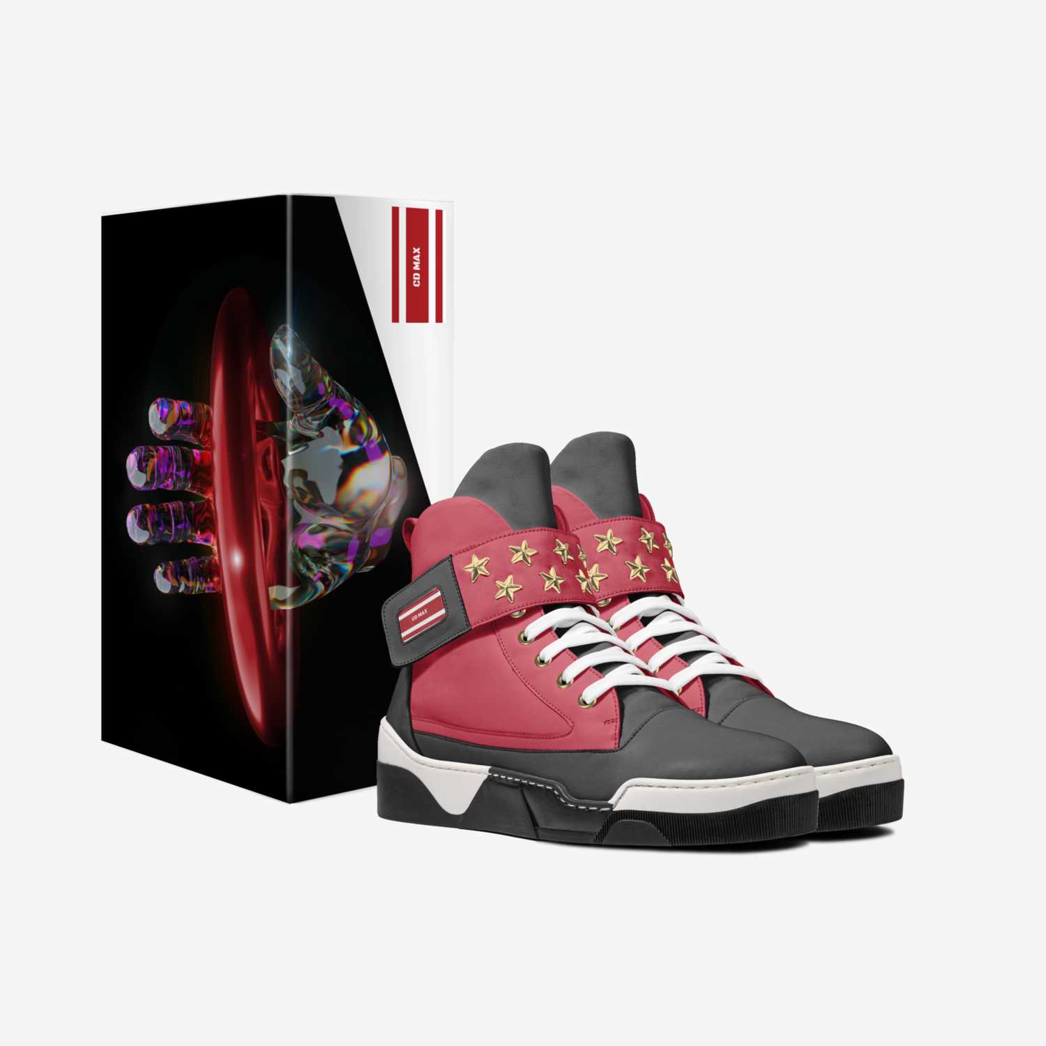 CD MAX  custom made in Italy shoes by Catina Dugger | Box view