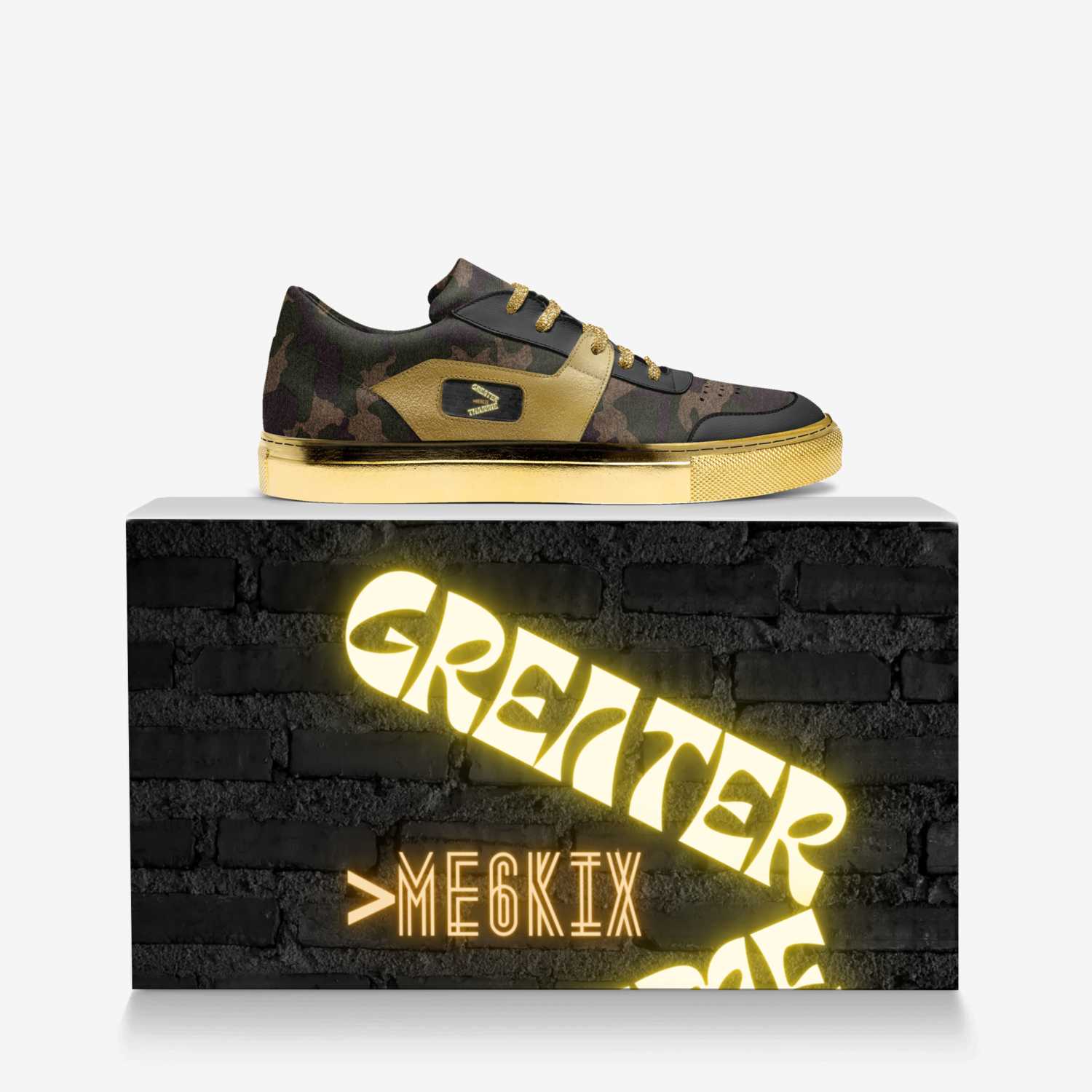 GTM6KIX custom made in Italy shoes by Patrick Jones | Over box view