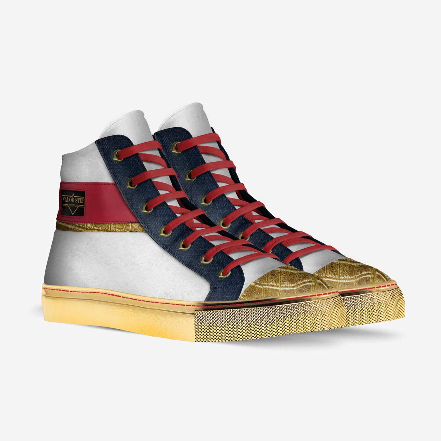 ValorStep Footwear custom made in Italy shoes by Jordon Mcclain | Double view