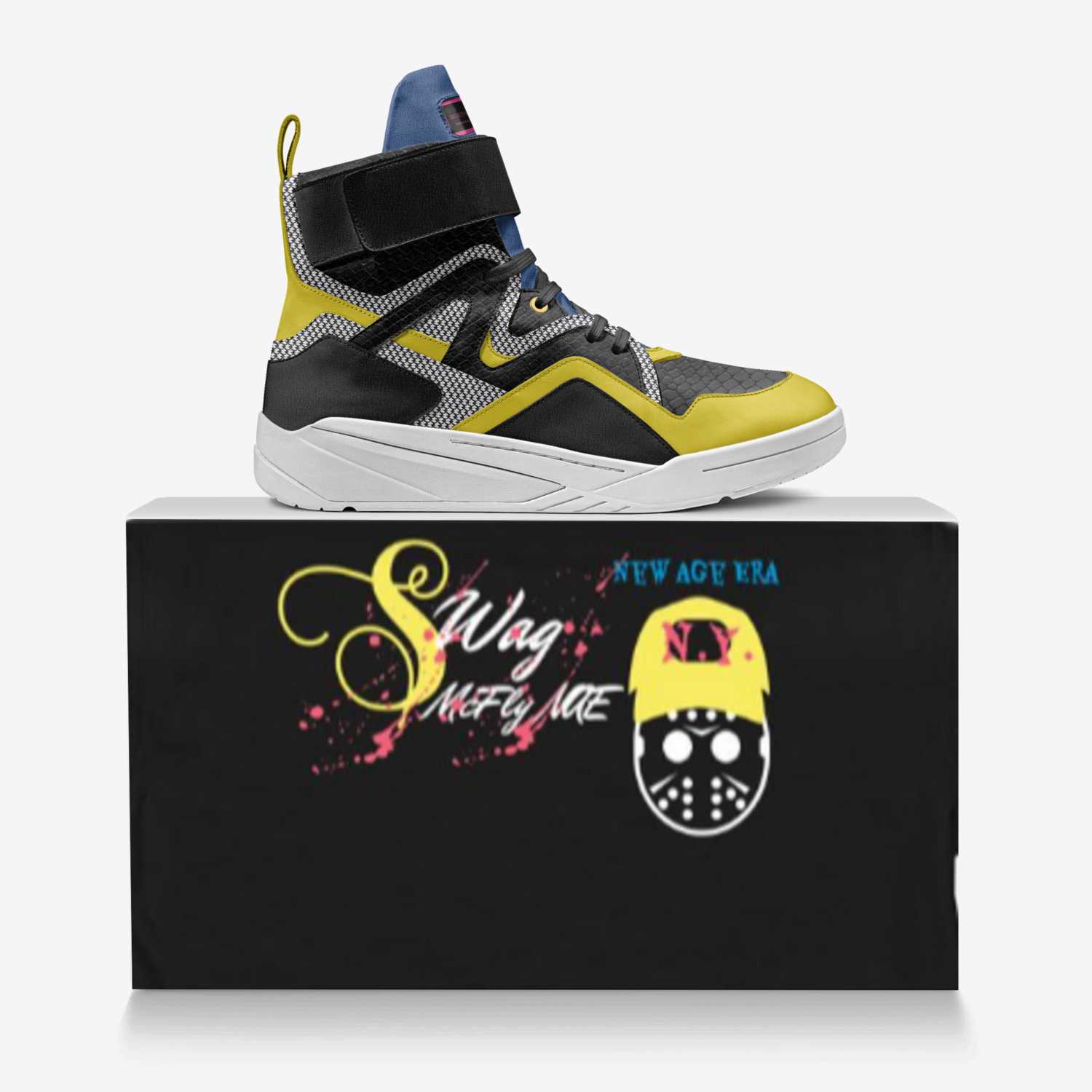 Swag McFly NAE ™️ custom made in Italy shoes by Rechard R Newman | Over box view