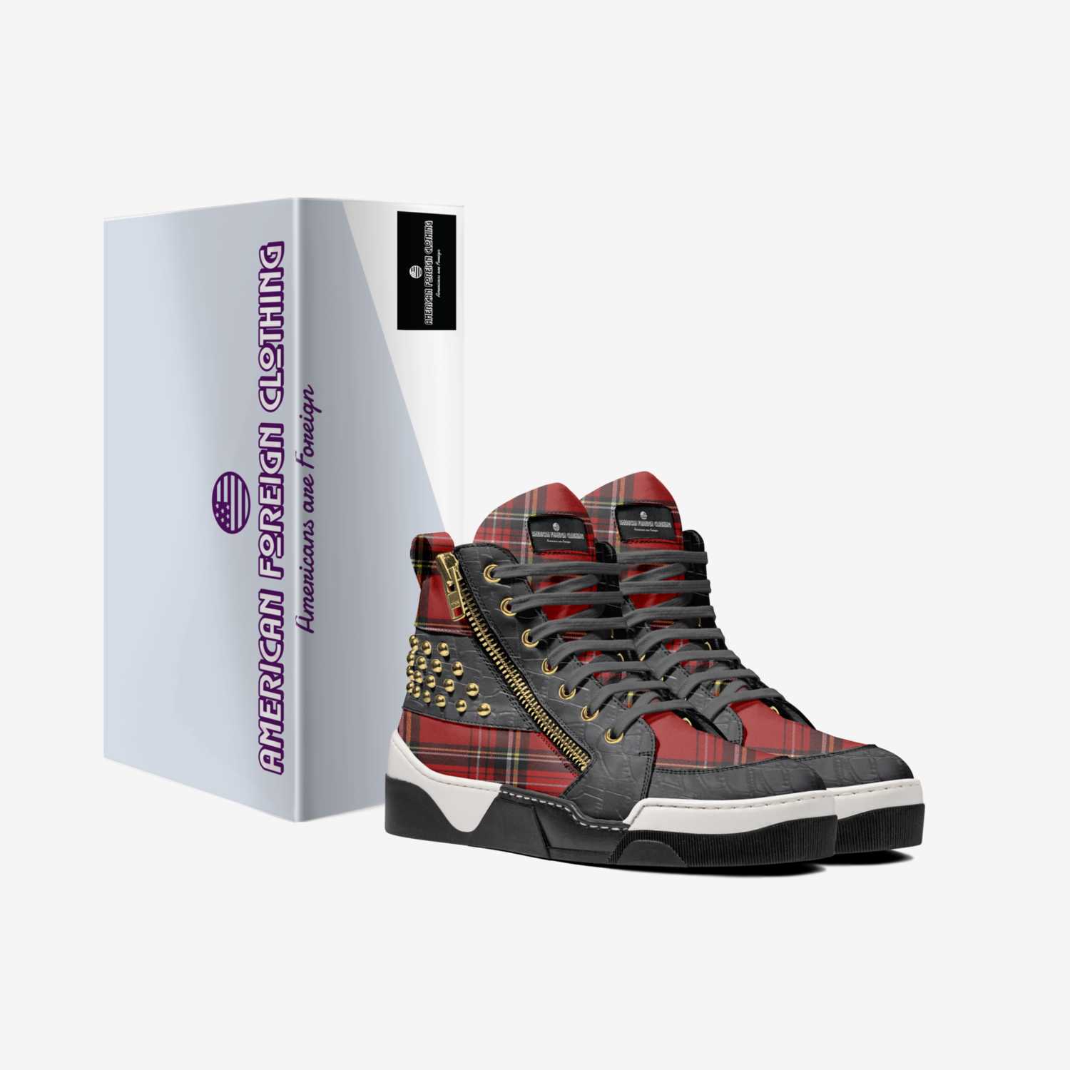 American Foreign c custom made in Italy shoes by Terico L Thompson | Box view