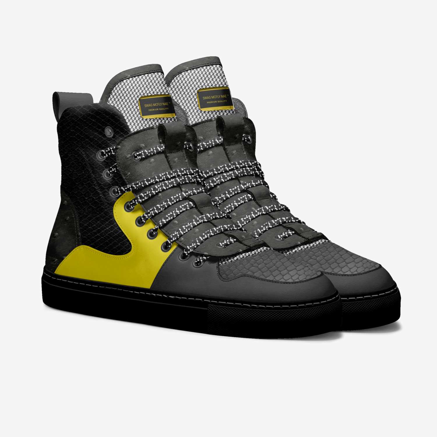Swag McFly NAE ™️ custom made in Italy shoes by Rechard R Newman | Double view