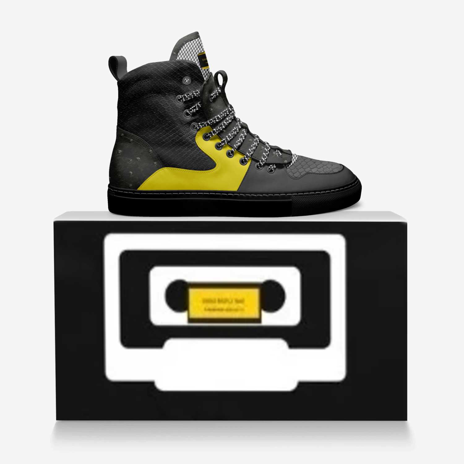 Swag McFly NAE ™️ custom made in Italy shoes by Rechard R Newman | Over box view