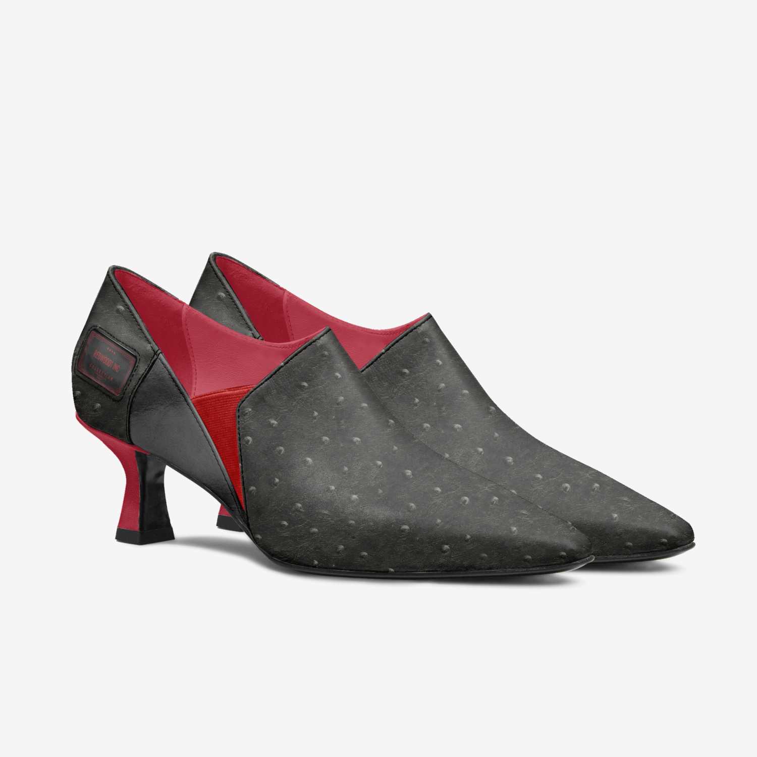 BLACKOUT LH custom made in Italy shoes by Ronald Roberts | Double view