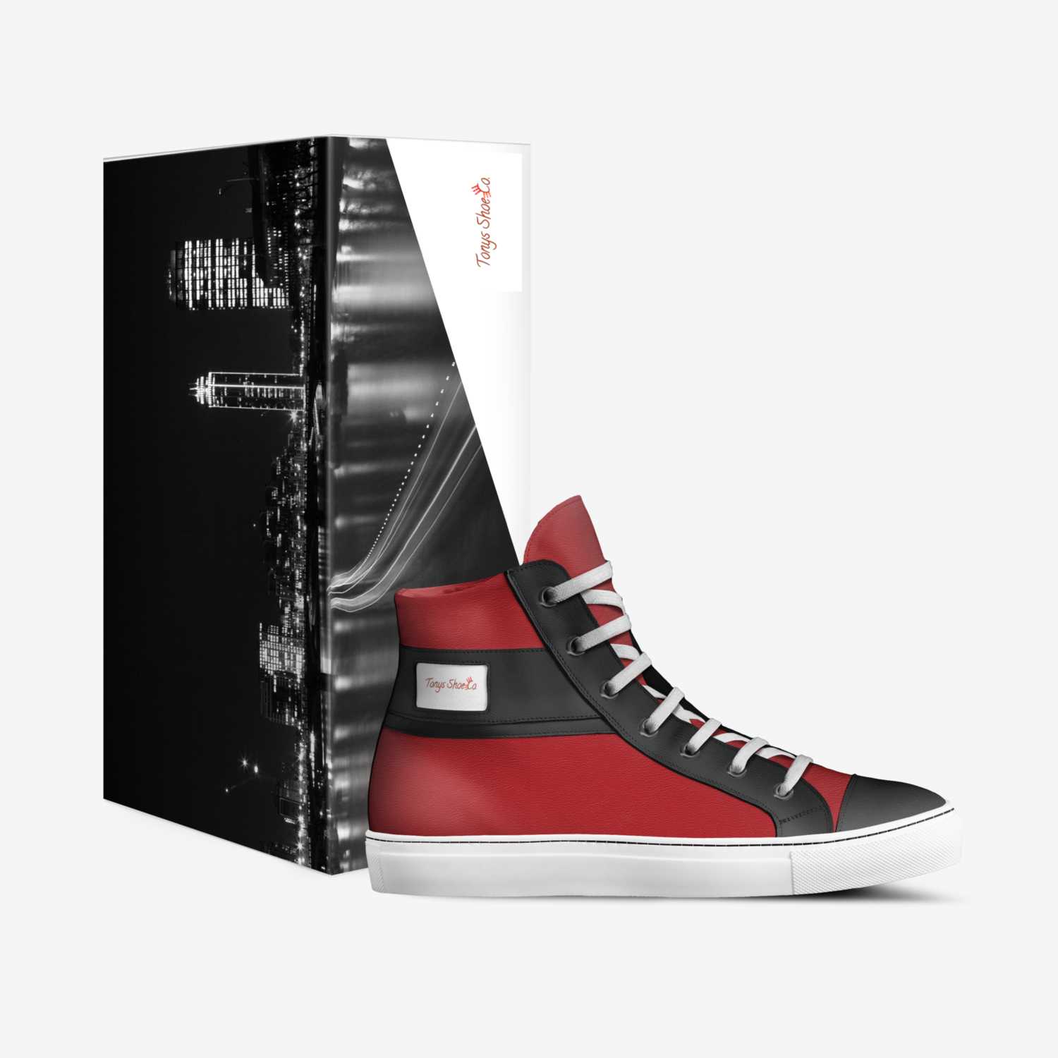 Tonys Shoe Co. custom made in Italy shoes by Tony Austin | Box view