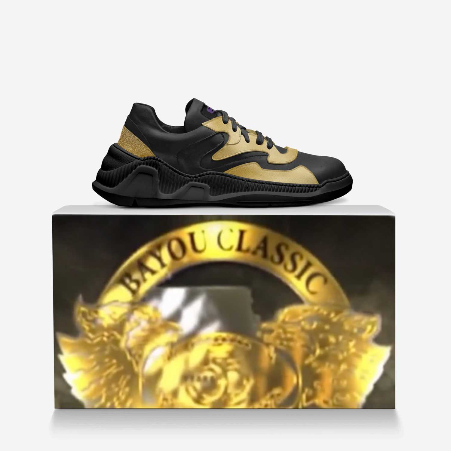 GRAM BC23 custom made in Italy shoes by Kevin Anthony | Over box view