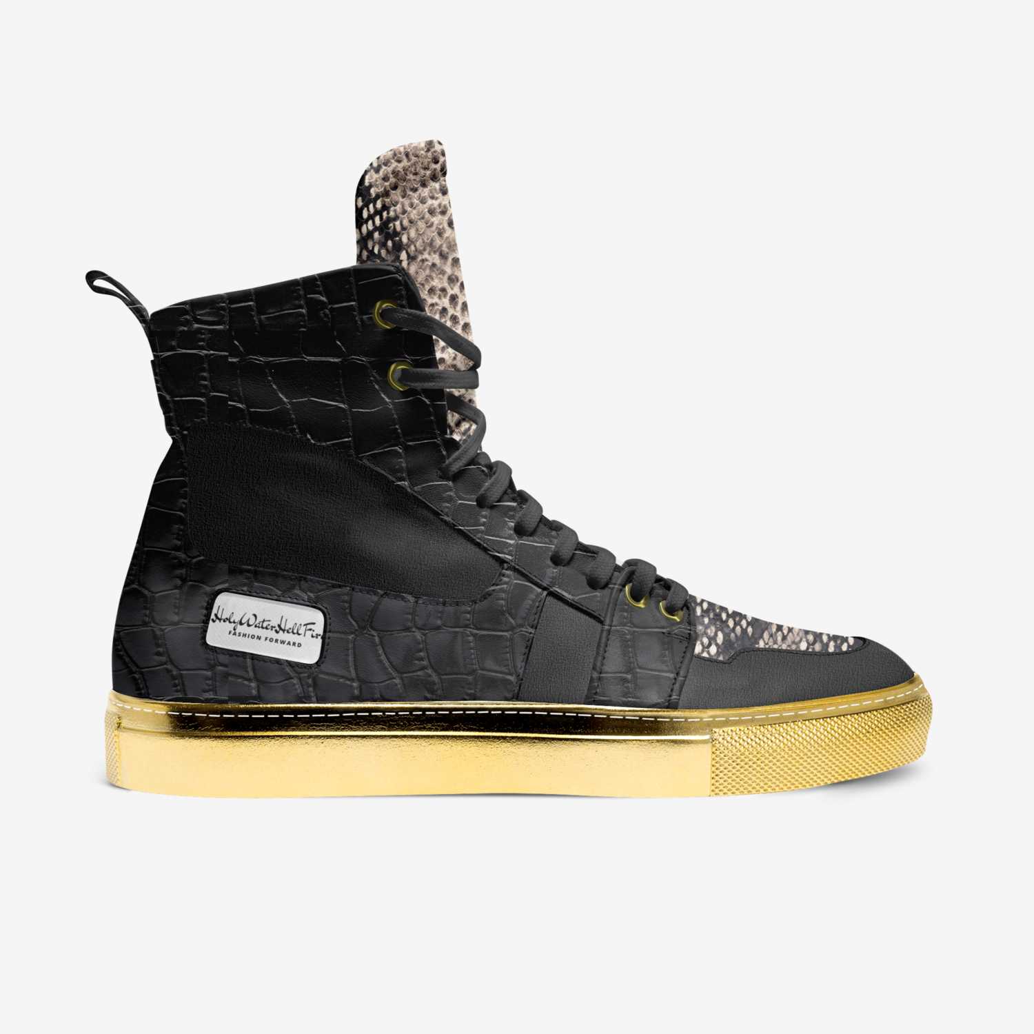 Sexxx custom made in Italy shoes by Daricka Wilkins | Side view