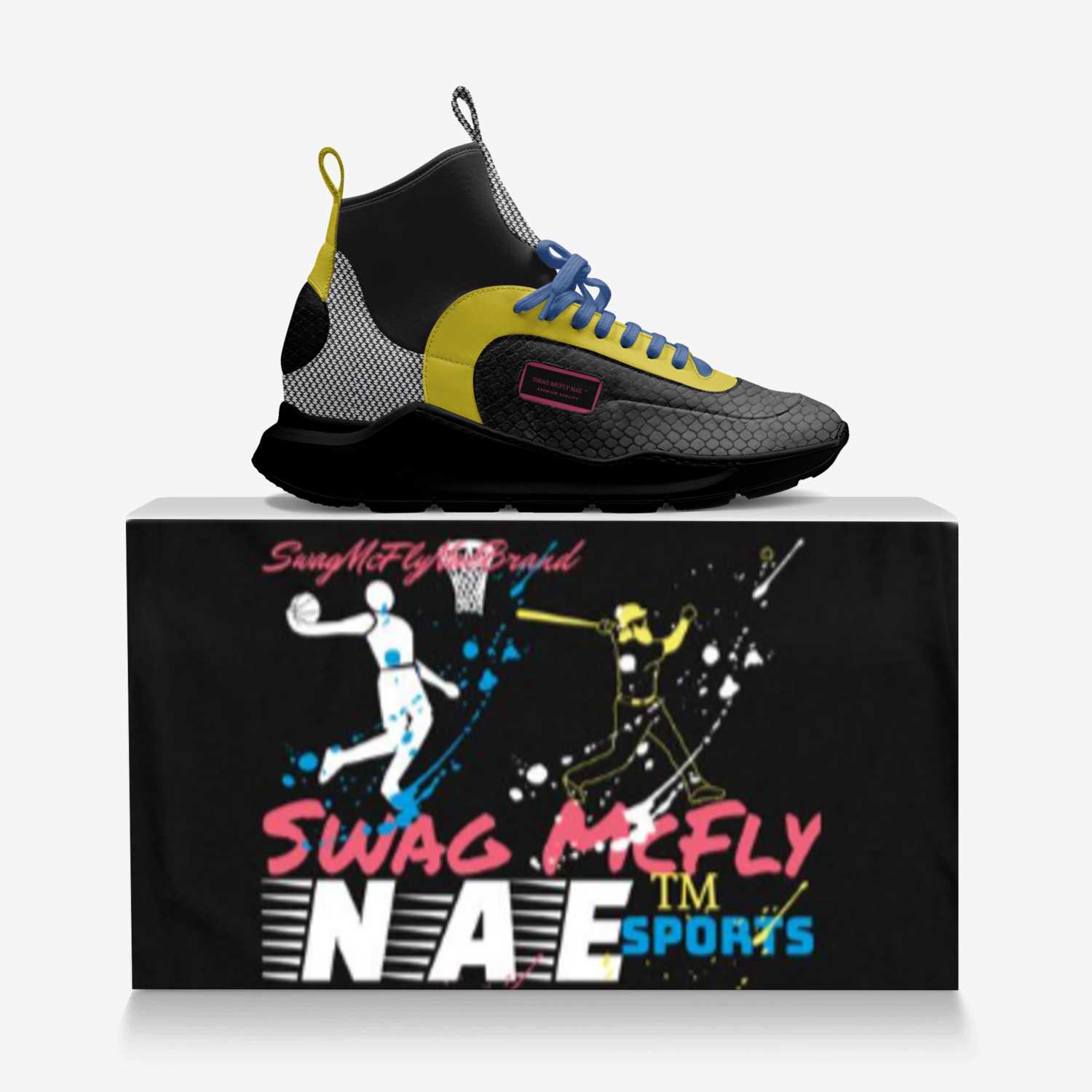 Swag McFly NAE ™️ custom made in Italy shoes by Rechard R Newman | Over box view