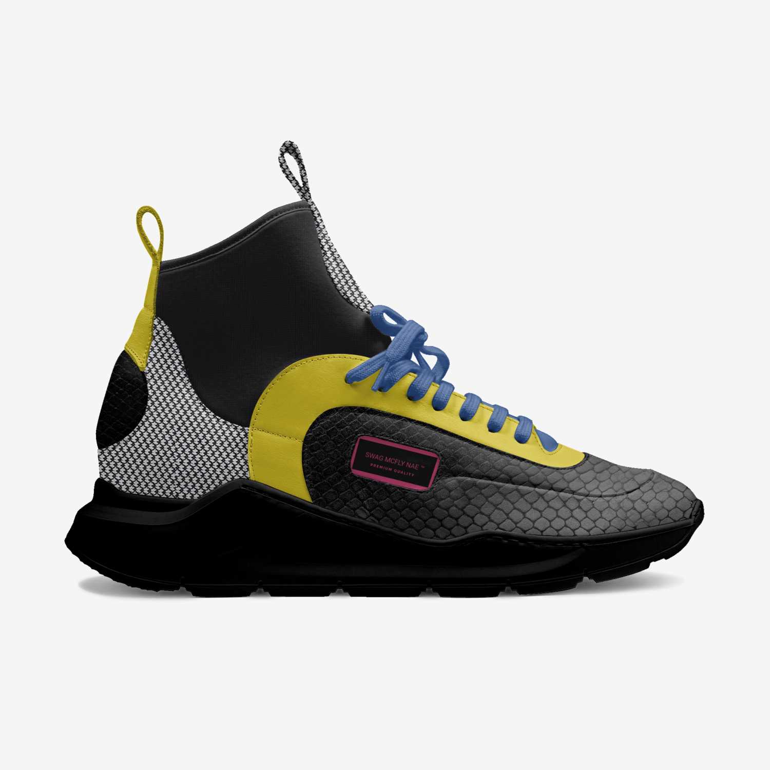Swag McFly NAE ™️ custom made in Italy shoes by Rechard R Newman | Side view