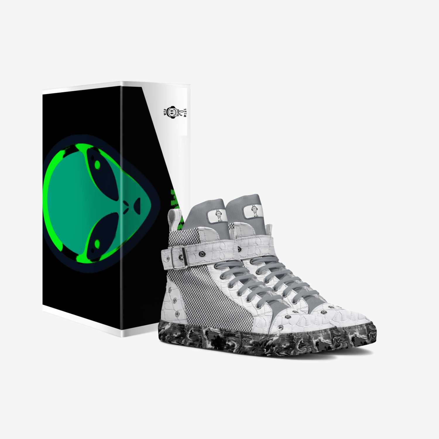 Sol-Glo 1's custom made in Italy shoes by Anthony Anderson | Box view