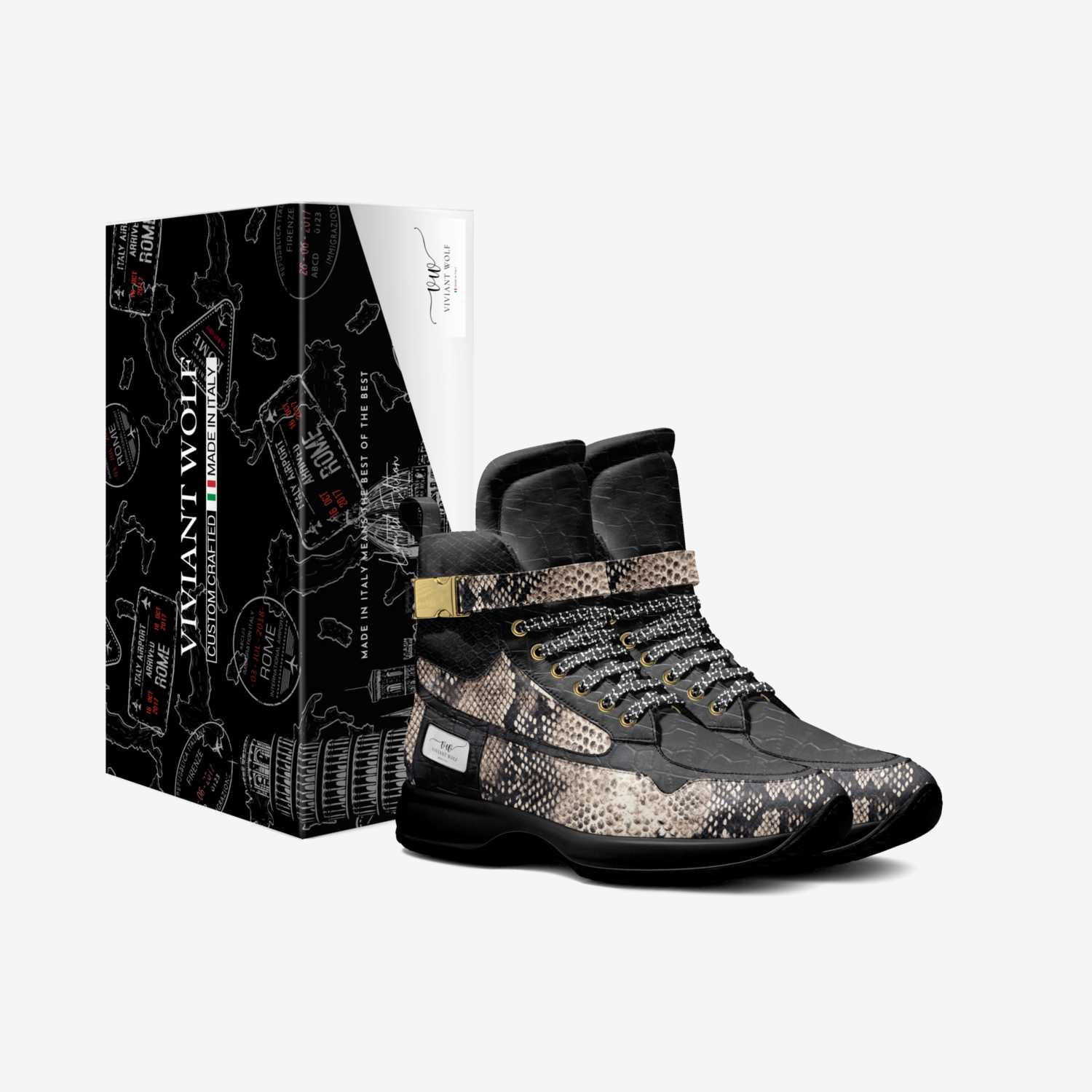 VIVIANT WOLF custom made in Italy shoes by Kenji Fukumoto | Box view