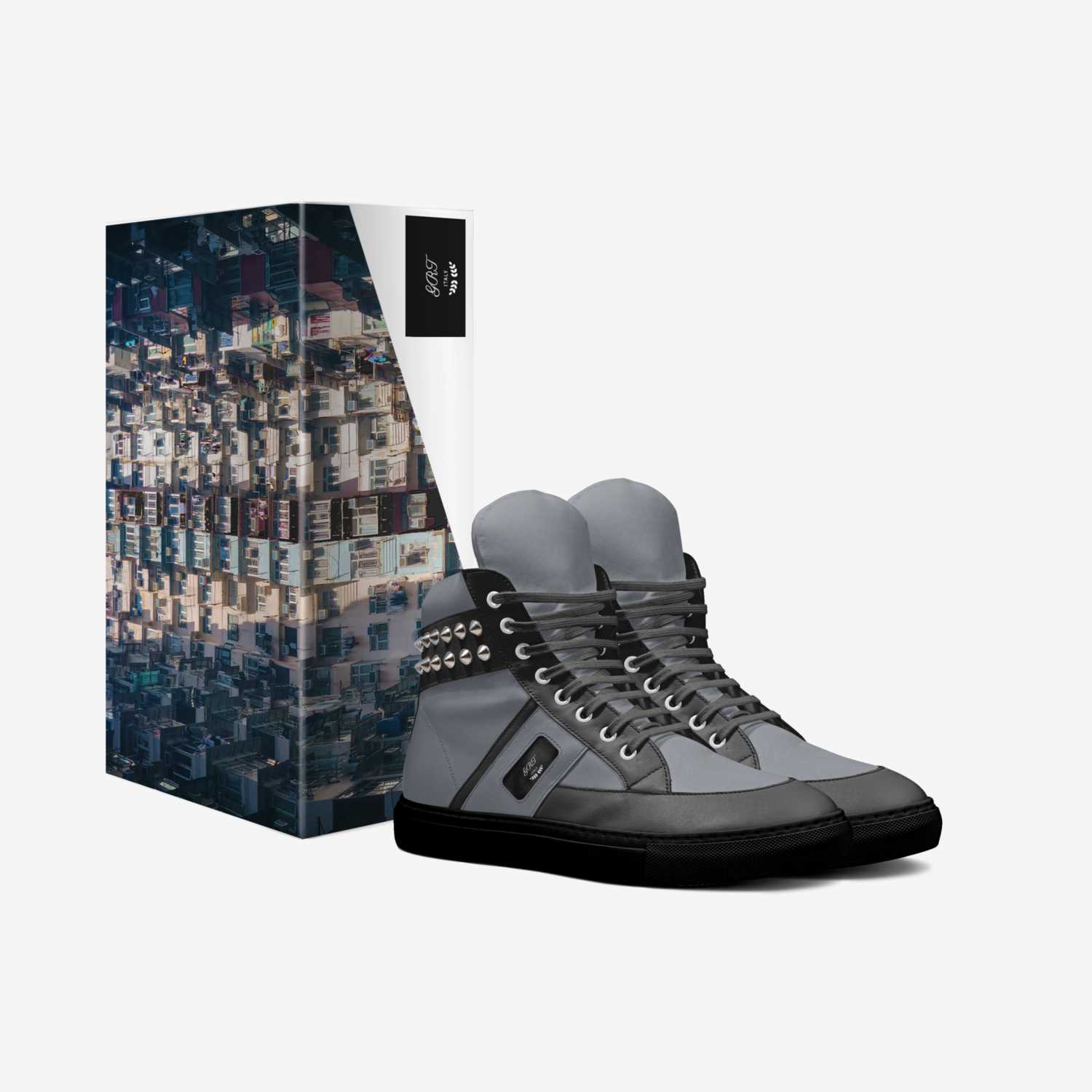 GRT custom made in Italy shoes by Rodney Pless | Box view
