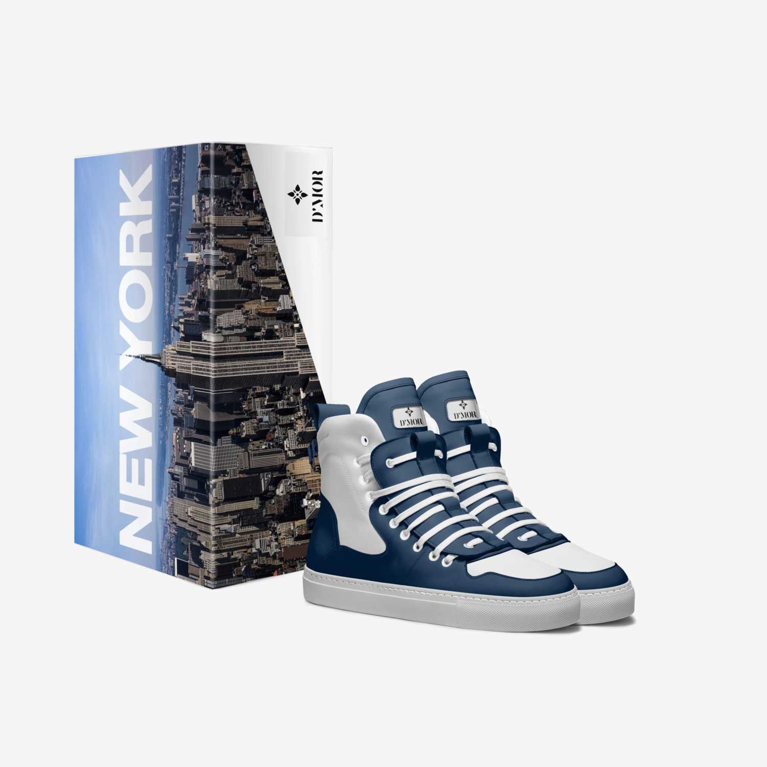 D'MOR custom made in Italy shoes by Takina Mcneill | Box view