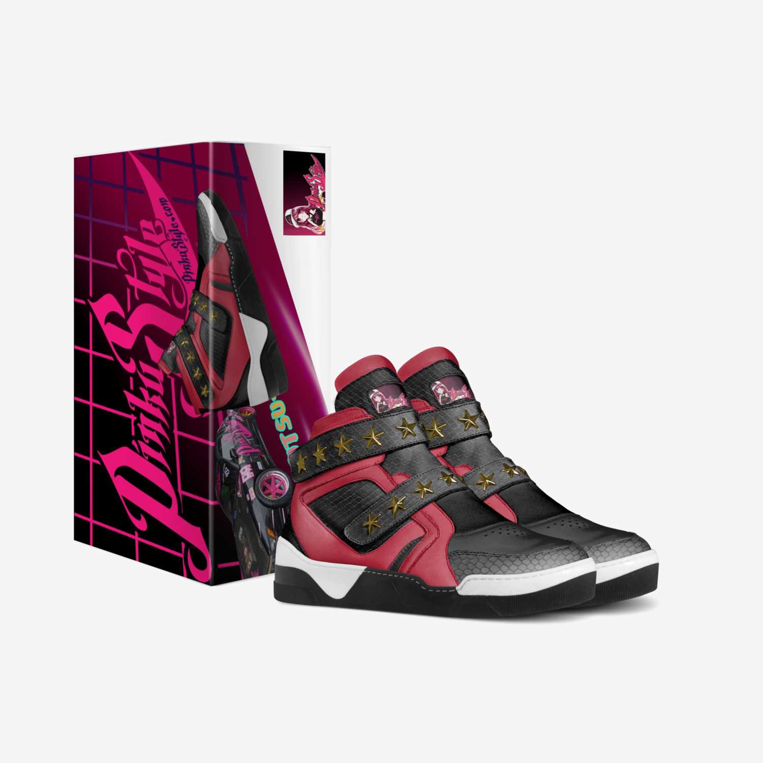 Pinkutsu-BNRs custom made in Italy shoes by Donald Jackson Jr. | Box view
