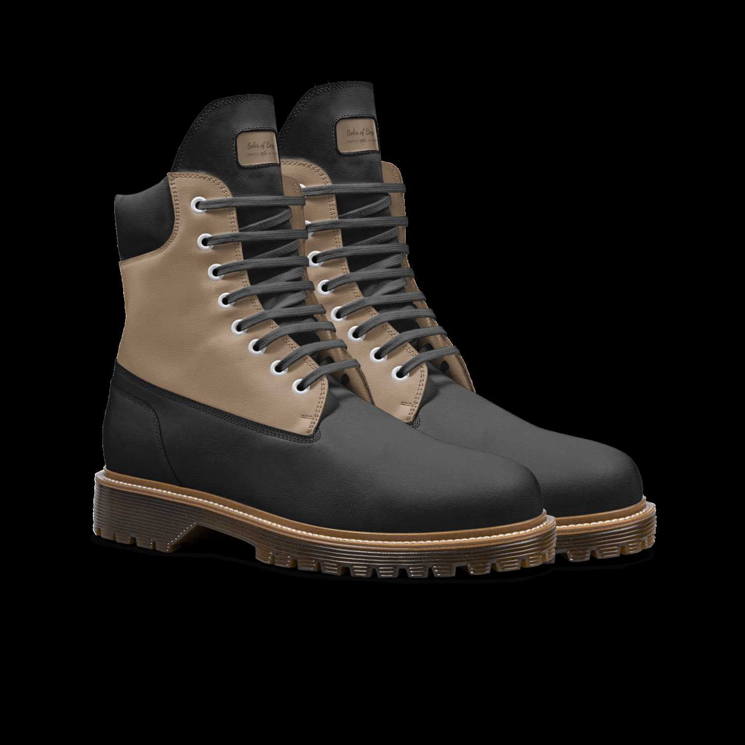 Custom boot soles top