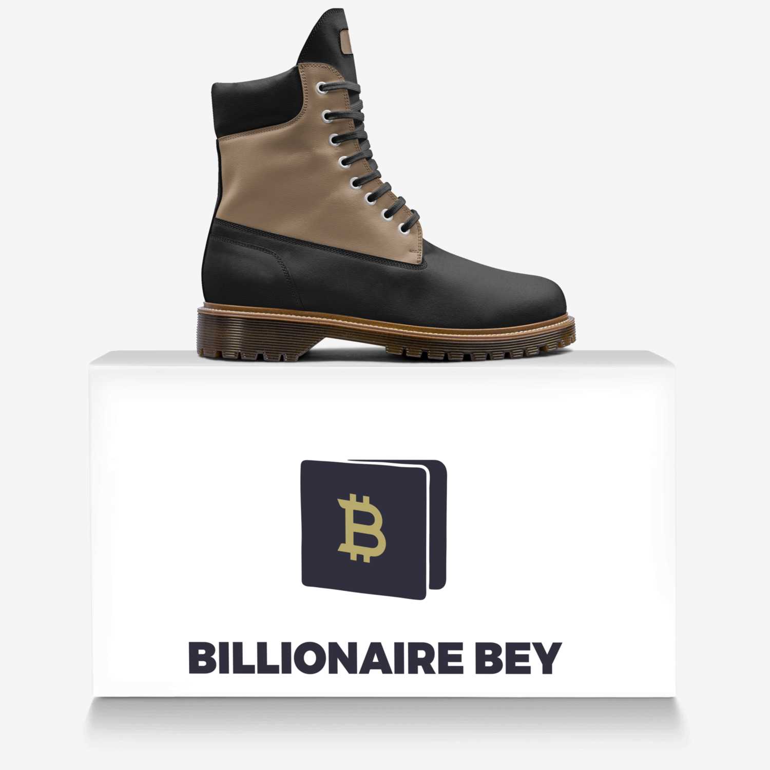 Soles of Bey  custom made in Italy shoes by Quiame Bey | Over box view