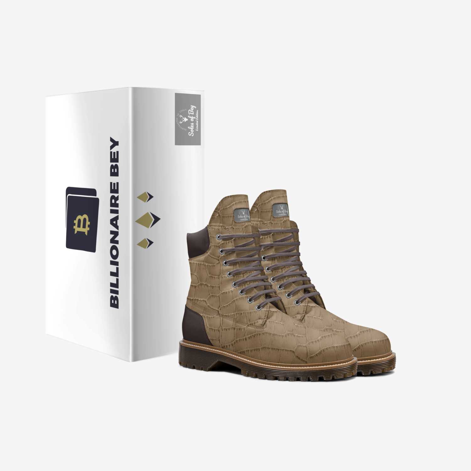 Soles of Bey  custom made in Italy shoes by Quiame Bey | Box view
