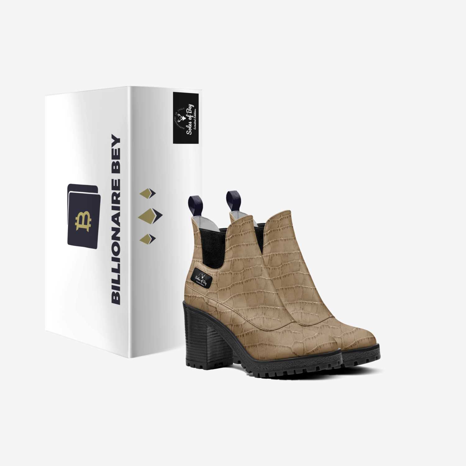 Soles of Bey  custom made in Italy shoes by Quiame Bey | Box view