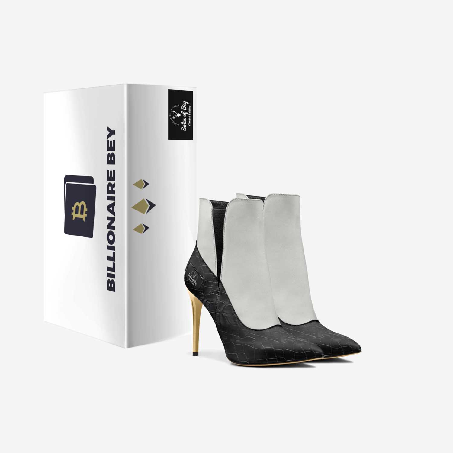 Soles of Bey  custom made in Italy shoes by Quiame Bey | Box view