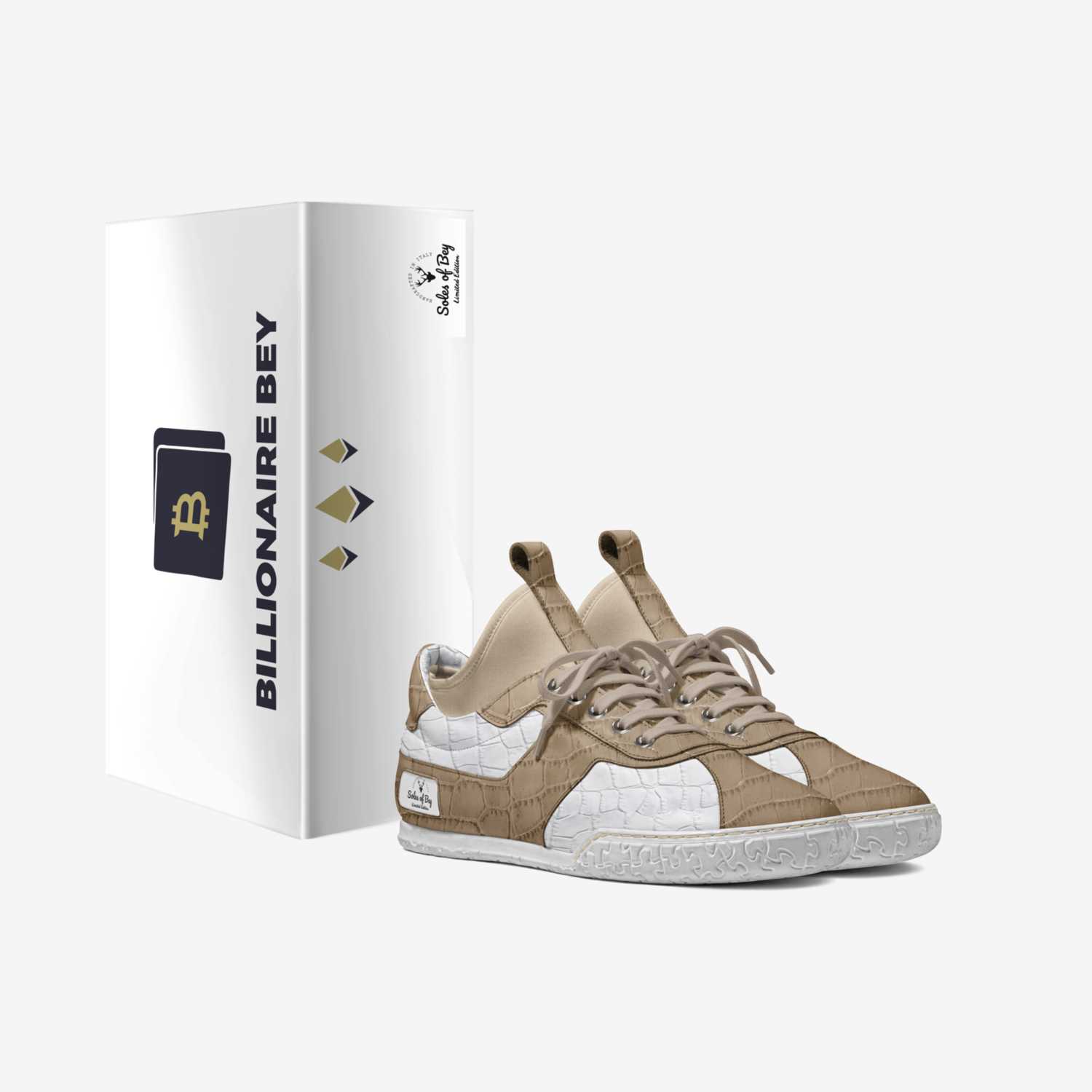Soles of Bey  custom made in Italy shoes by Quiame Bey | Box view