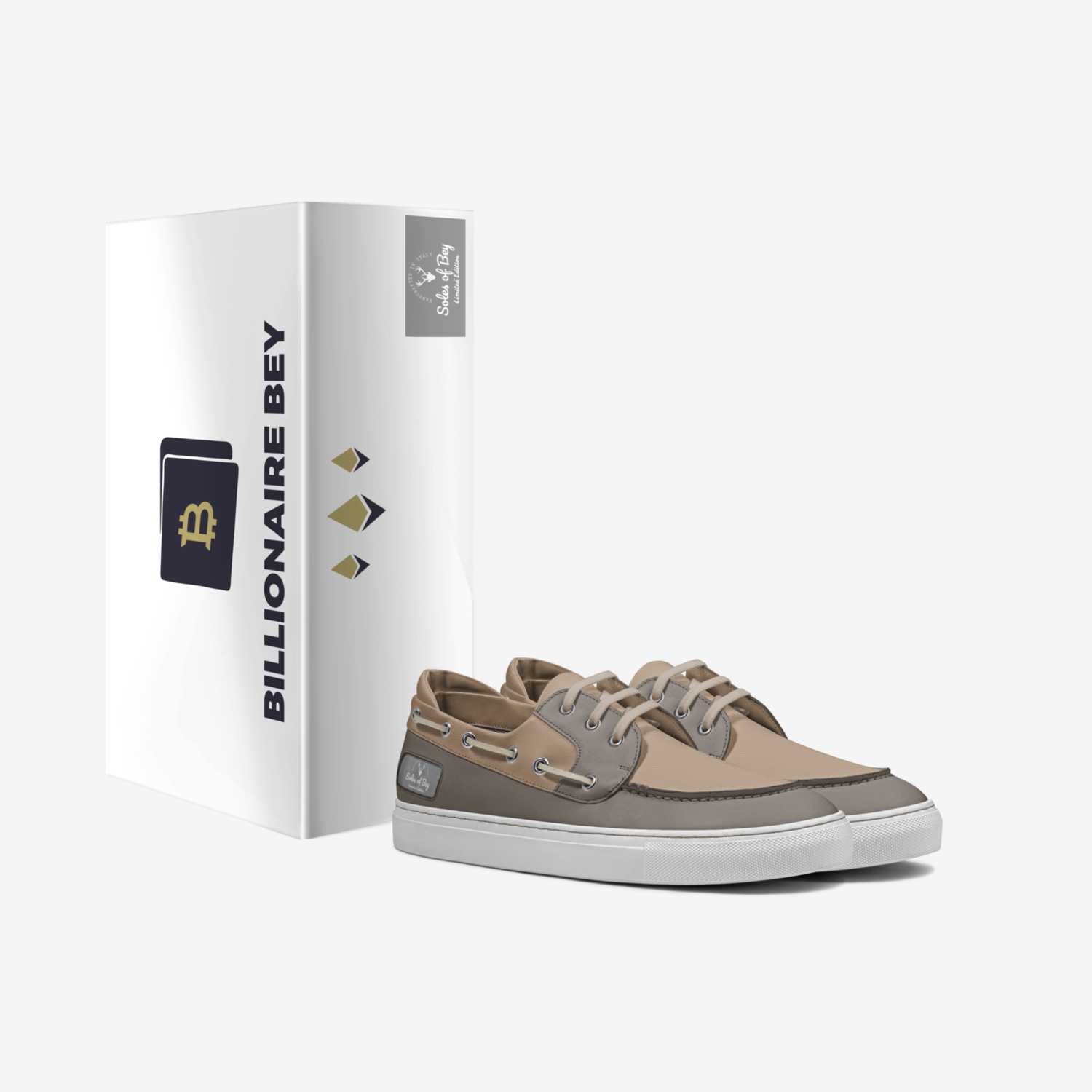 Soles of Bey  custom made in Italy shoes by Quiame Bey | Box view