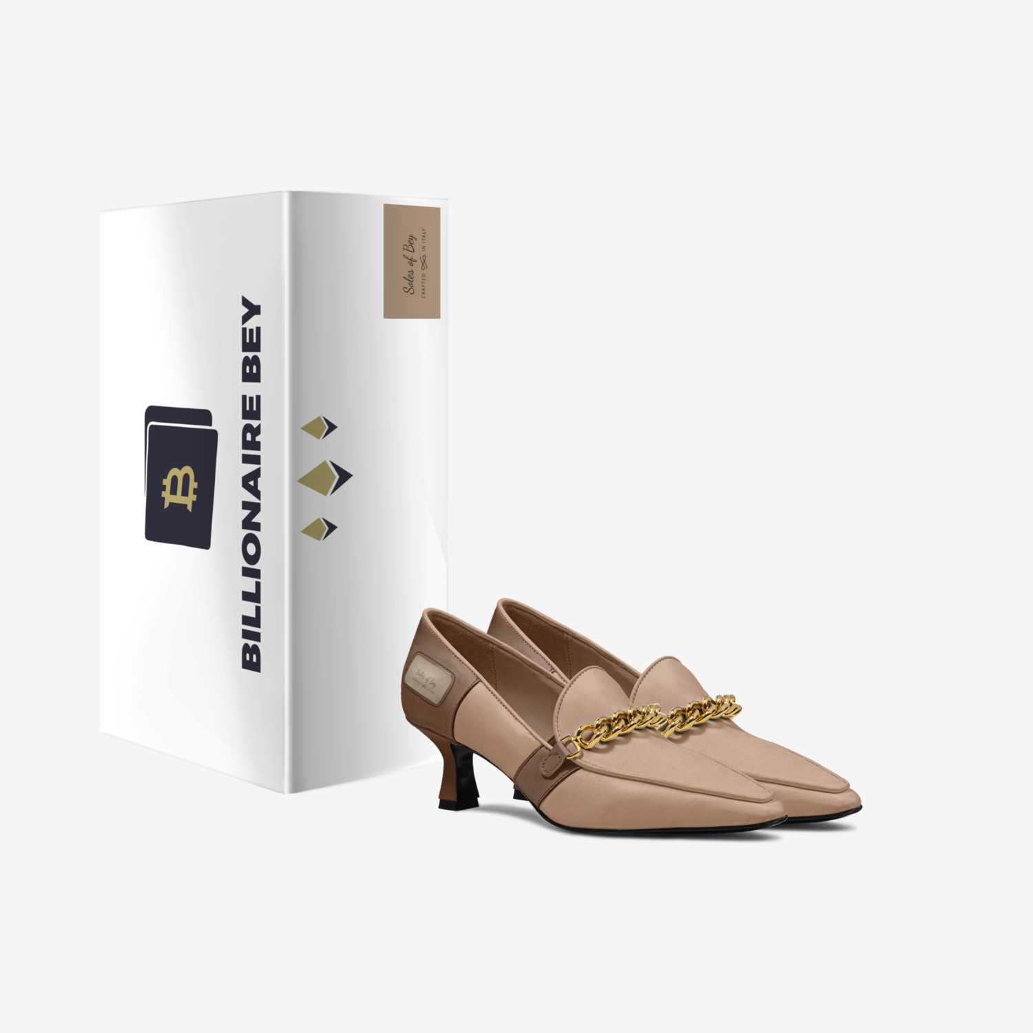Soles of Bey  custom made in Italy shoes by Quiame Bey | Box view